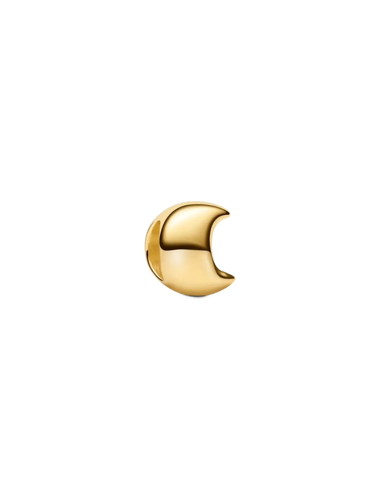 Pandora Moon Mini Charm, One Size, Jewellery, Gold - Pendants, Frauen