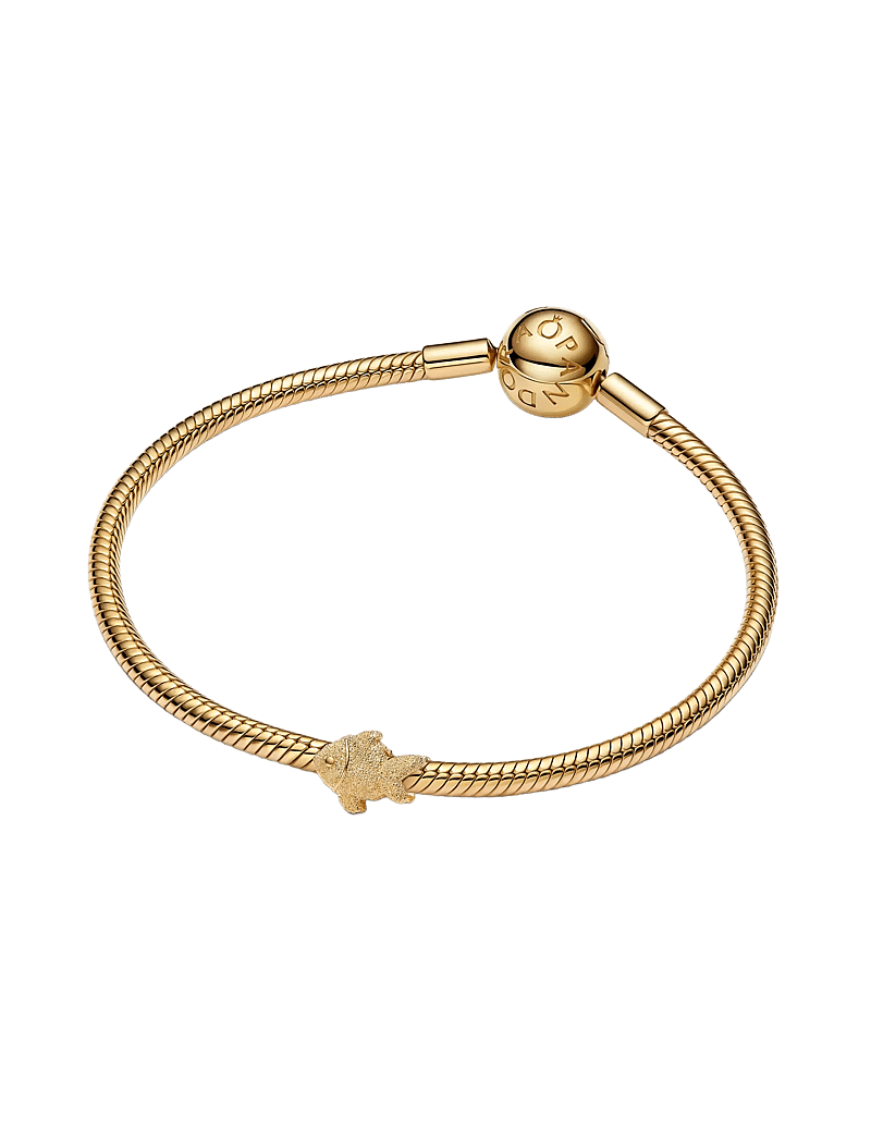 Pandora - Textured Fish Mini Charm - hengiskraut - no color - 1