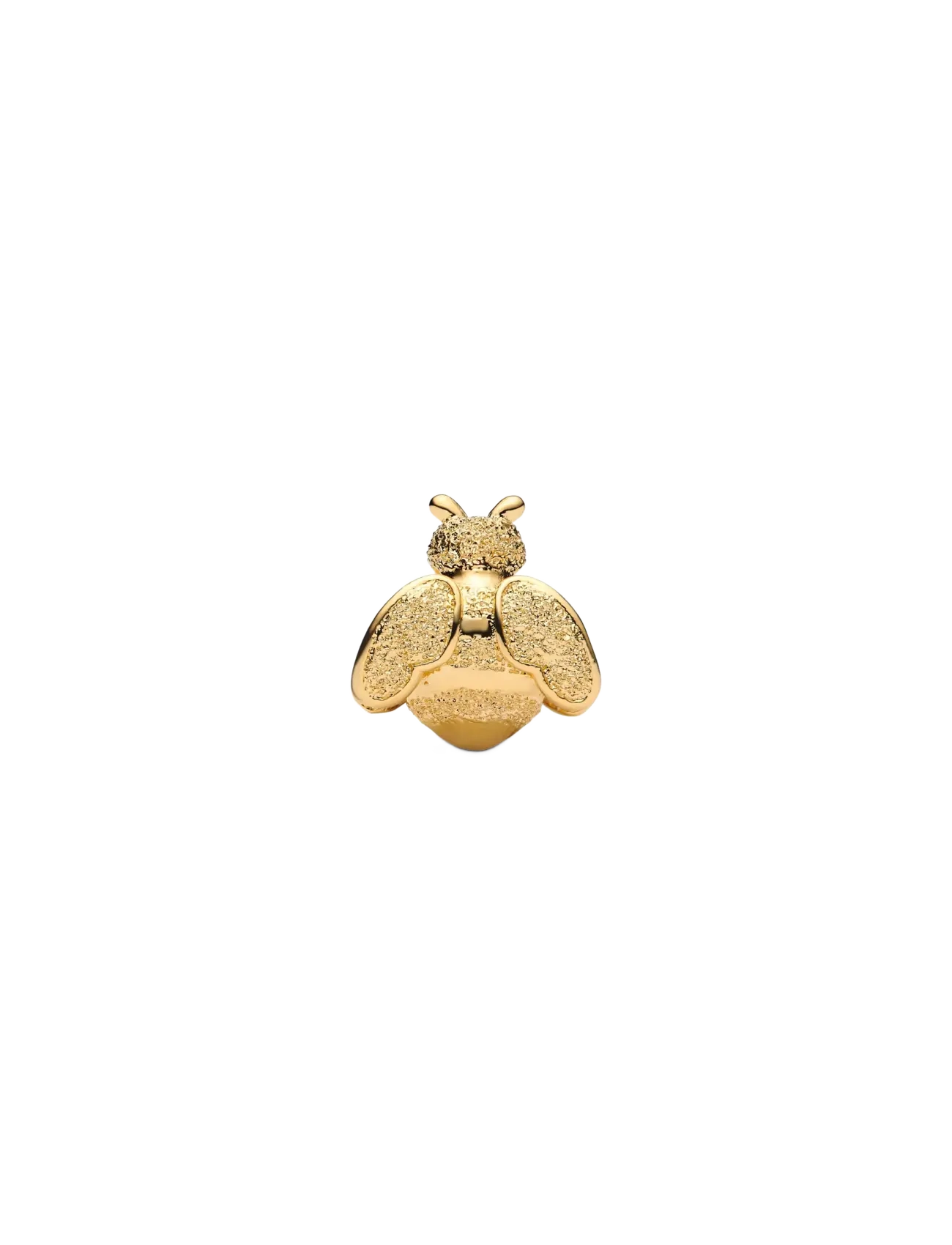 Pandora - Textured Bee Mini Charm - pendants - no color - 1