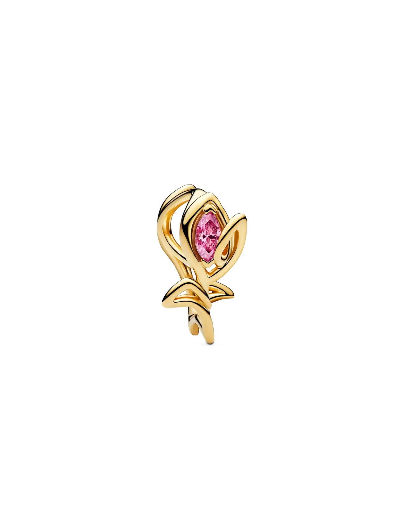 Pandora Tulip Openwork Charm - Valentines - PINK / pink/rose