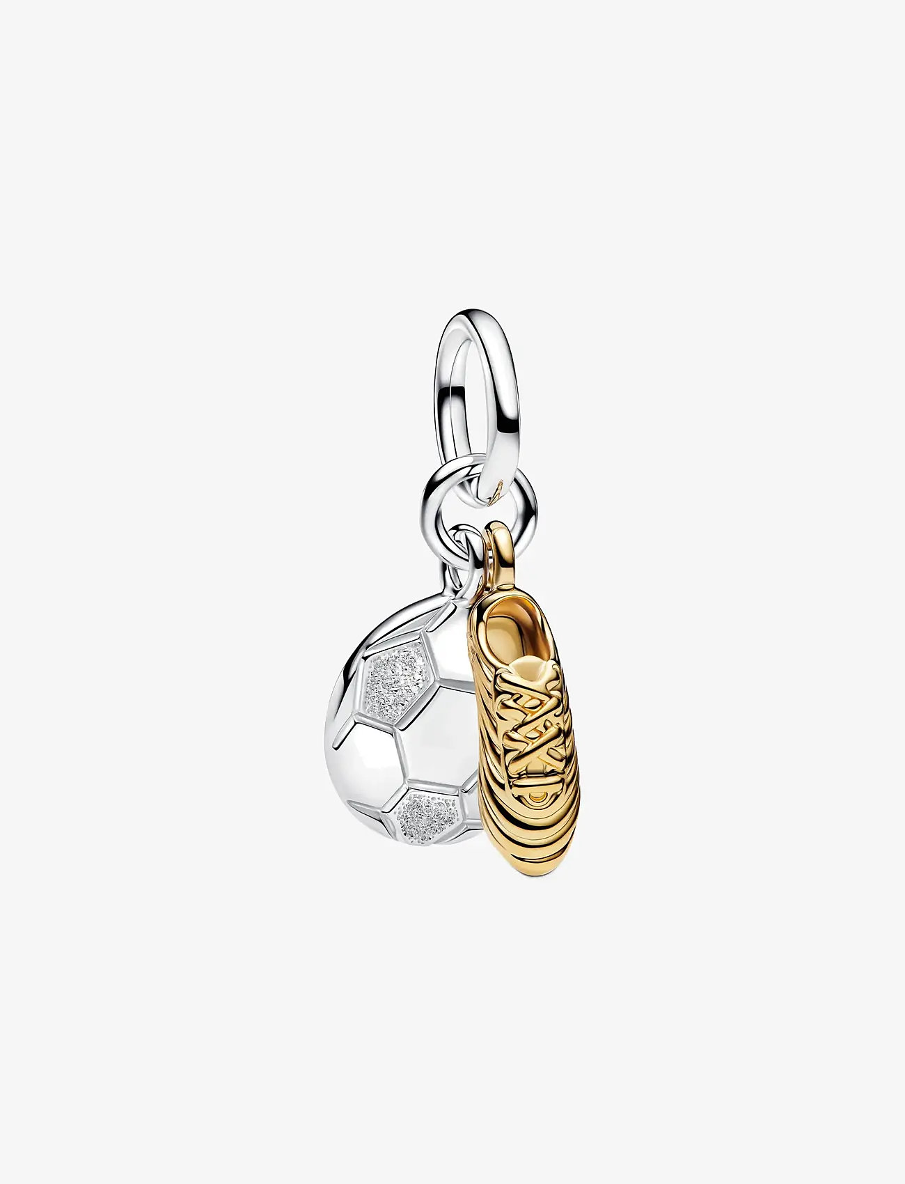 Pandora - Soccer Shoe Double Dangle Charm - pendants - no color - 1