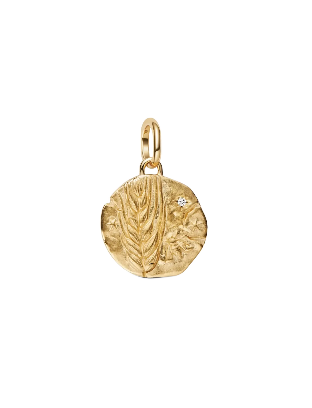 Pandora Wheat Medallion Charm - Accessoarer - CLEAR / undefined