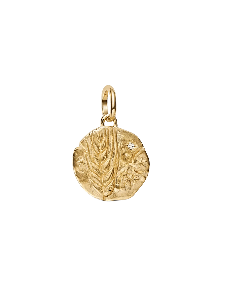 Pandora - Wheat Medallion Charm - hängen & berlocker - clear - 1