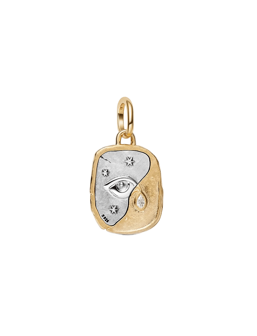 Pandora - Eye Medallion Charm - clear - 1