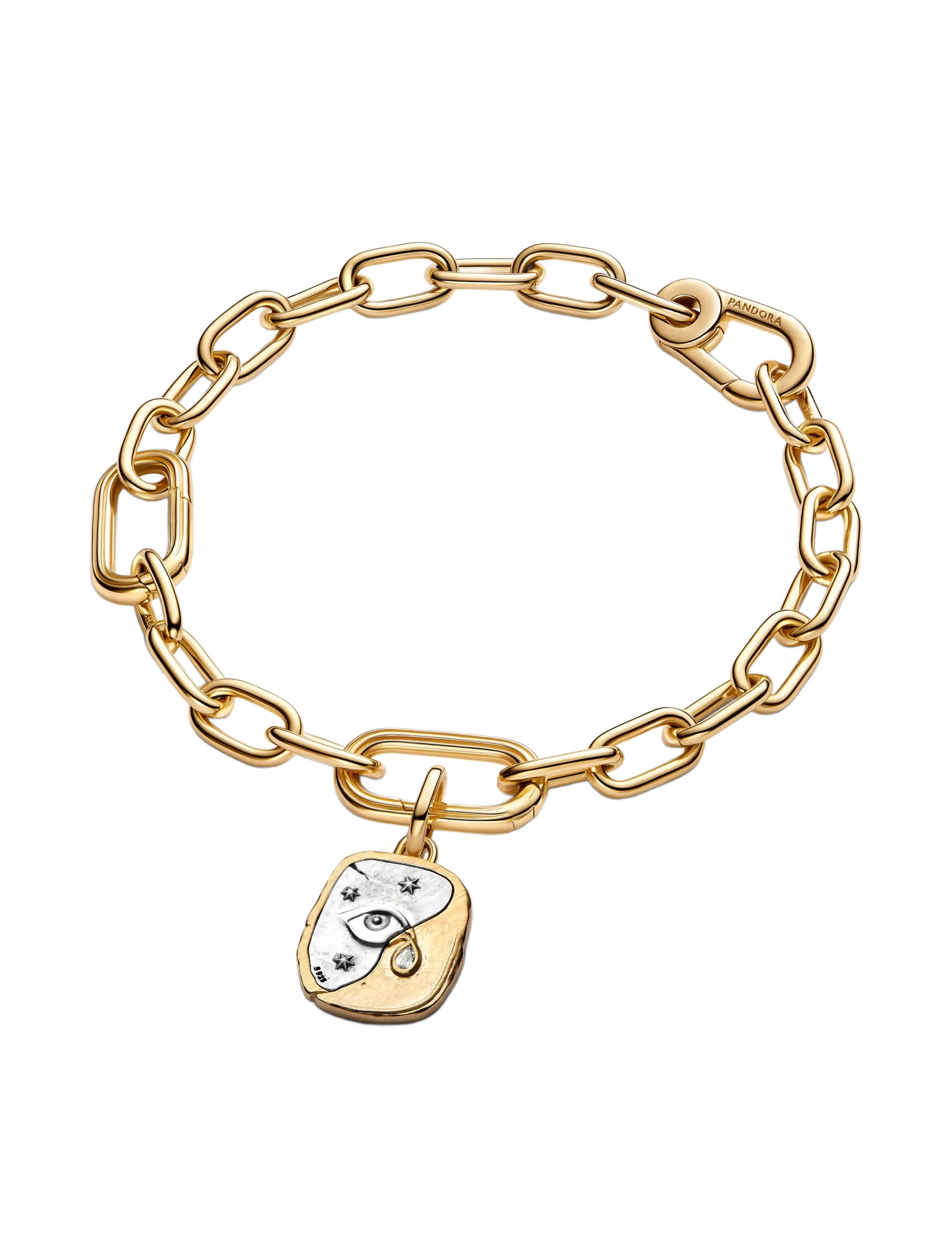 Pandora - Eye Medallion Charm - clear - 3