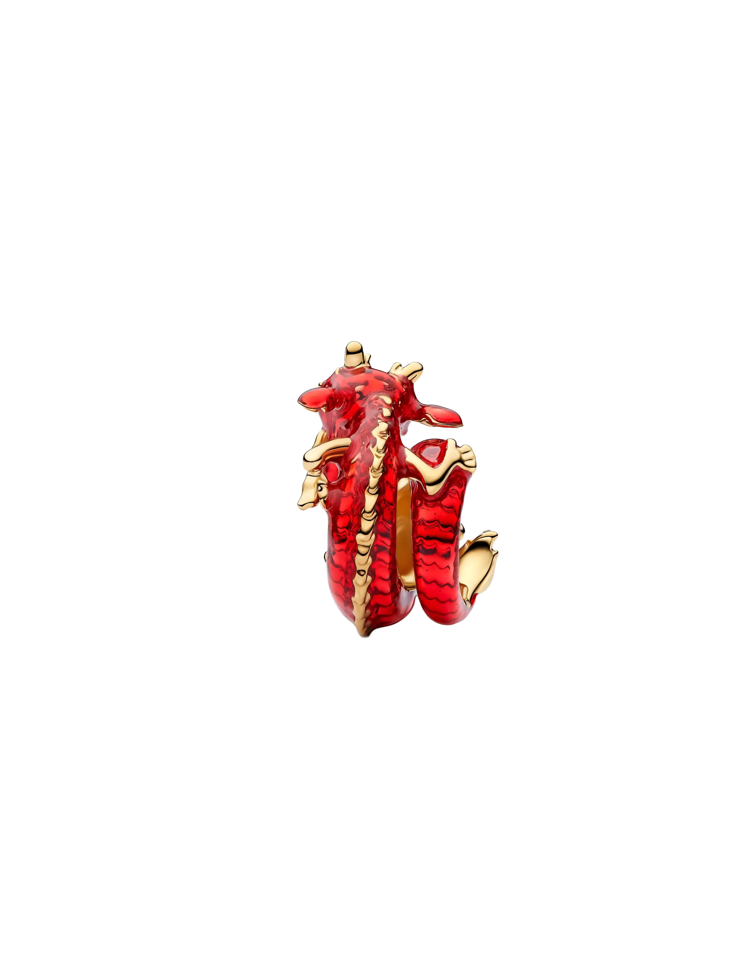 Pandora - Disney Mulan Mushu Charm - red - 2