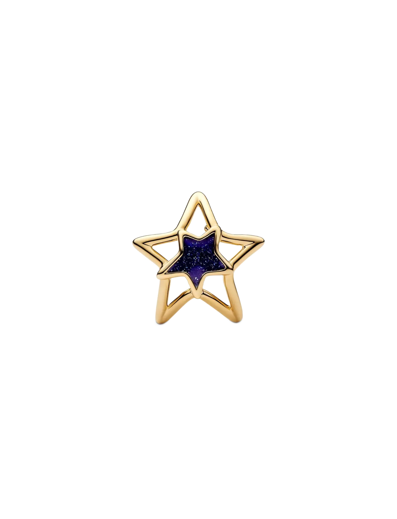 Pandora Star Openwork Charm - Vedhæng - BLUE / blue