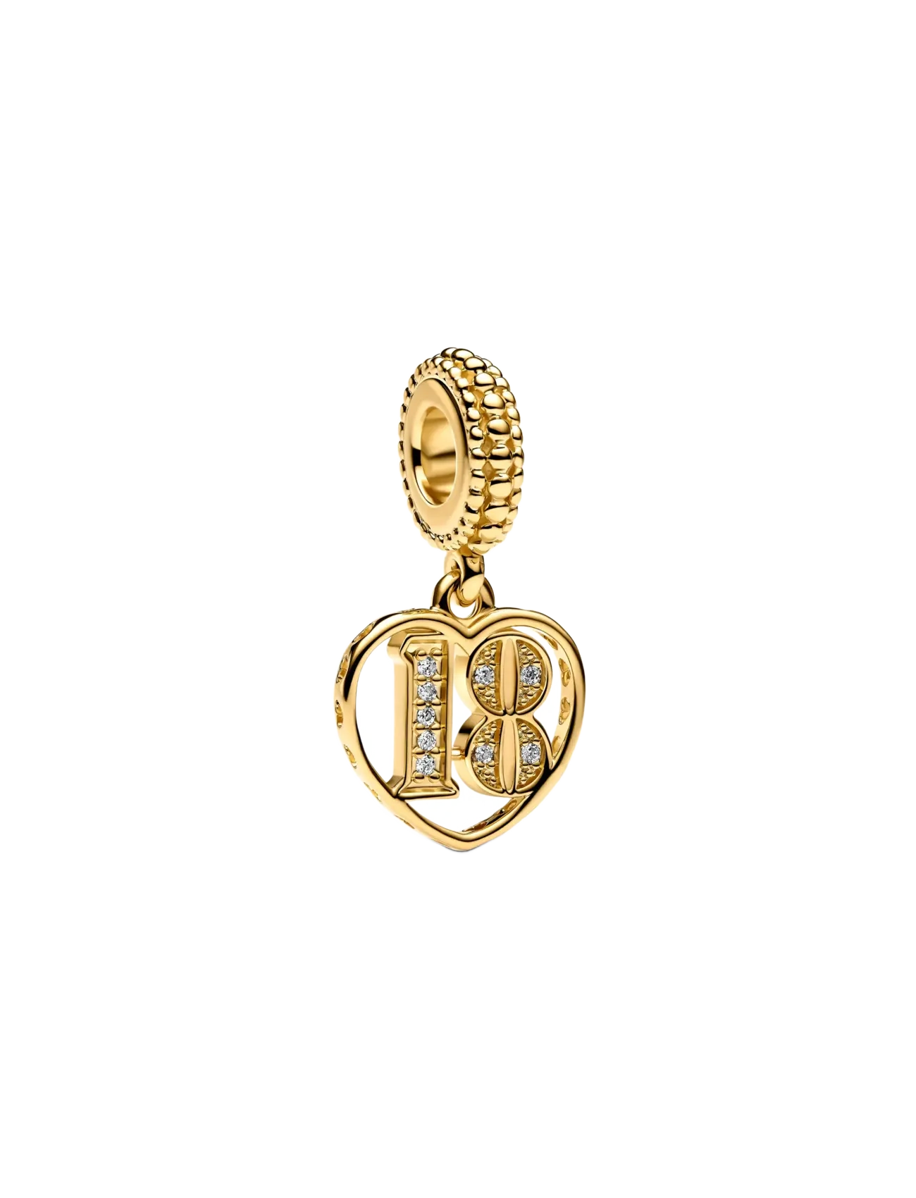 Pandora 18 14k gold-plated dangle with - Accessories - CLEAR / undefined