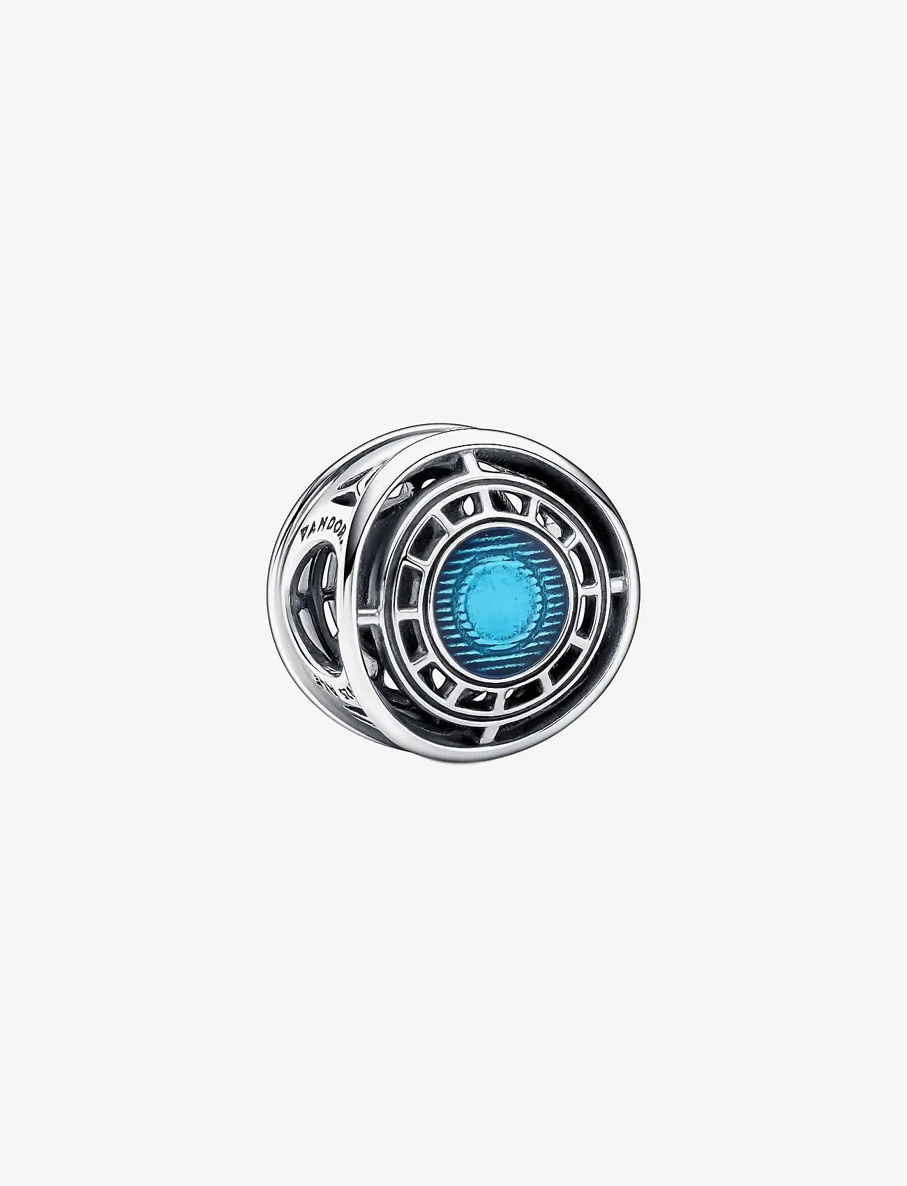 Pandora - Marvel Arc Reactor sterling silver charm with blue enamel - vedhæng - blue - 1