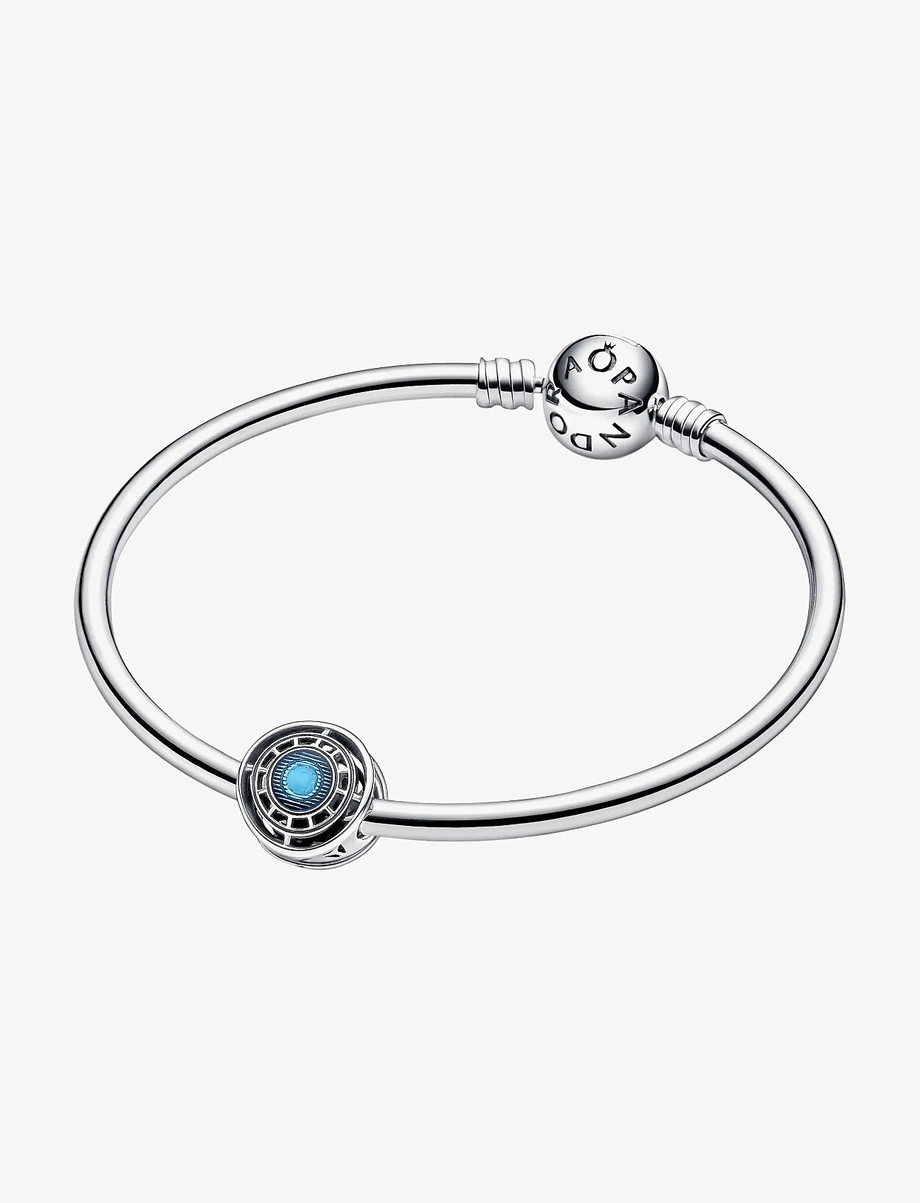 Pandora - Marvel Arc Reactor sterling silver charm with blue enamel - vedhæng - blue - 3