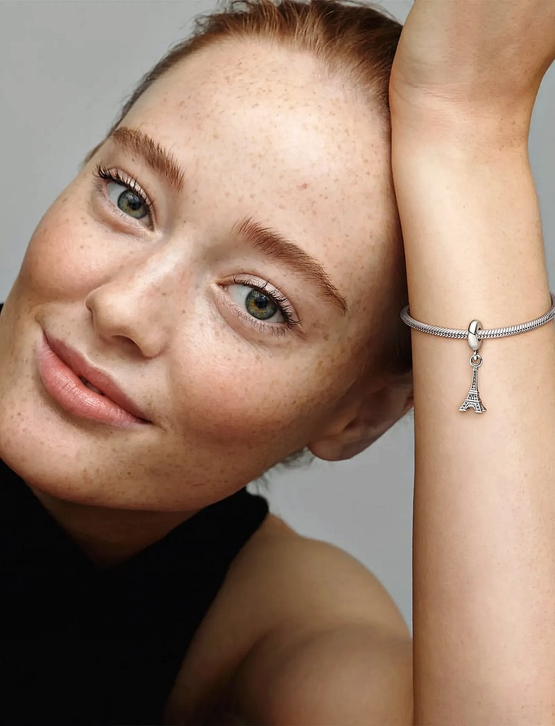 Pandora - Eiffel tower silver dangle - anhänger - no color - 0