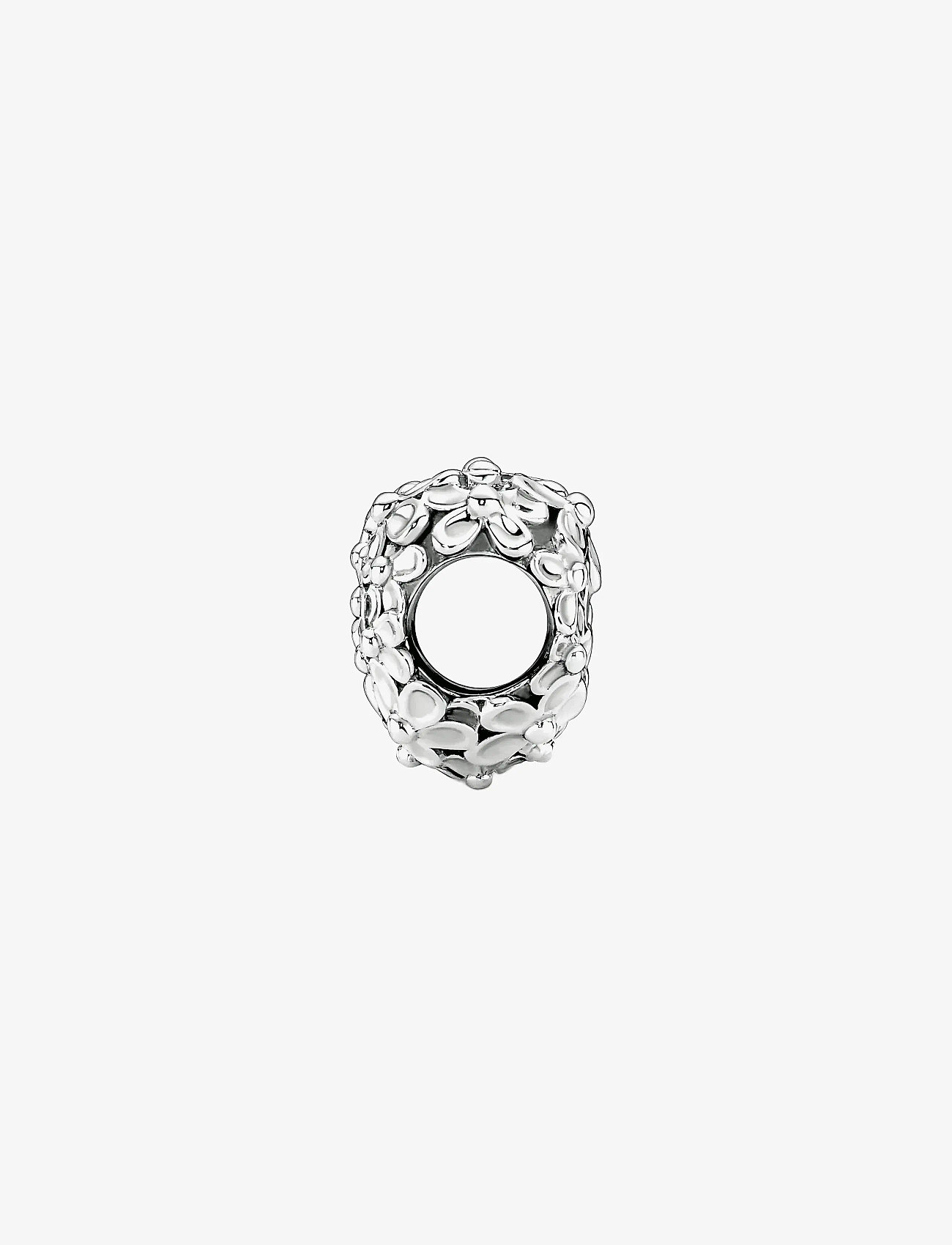 Pandora - Heart sterling silver charm with pink and violet enamel - hengiskraut - pink - 1