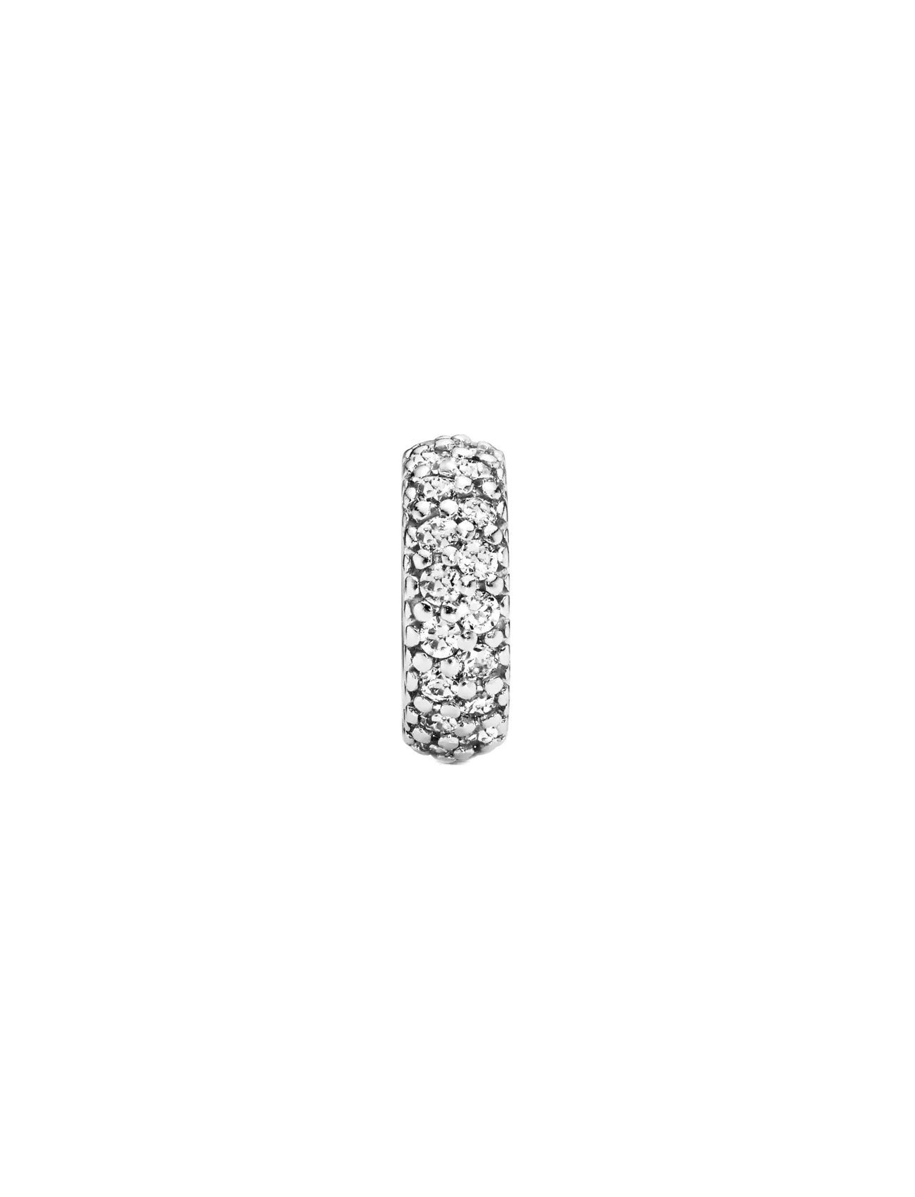 Pandora Abstract silver spacer with cubic zirconia - Jõulukingid - CLEAR / undefined