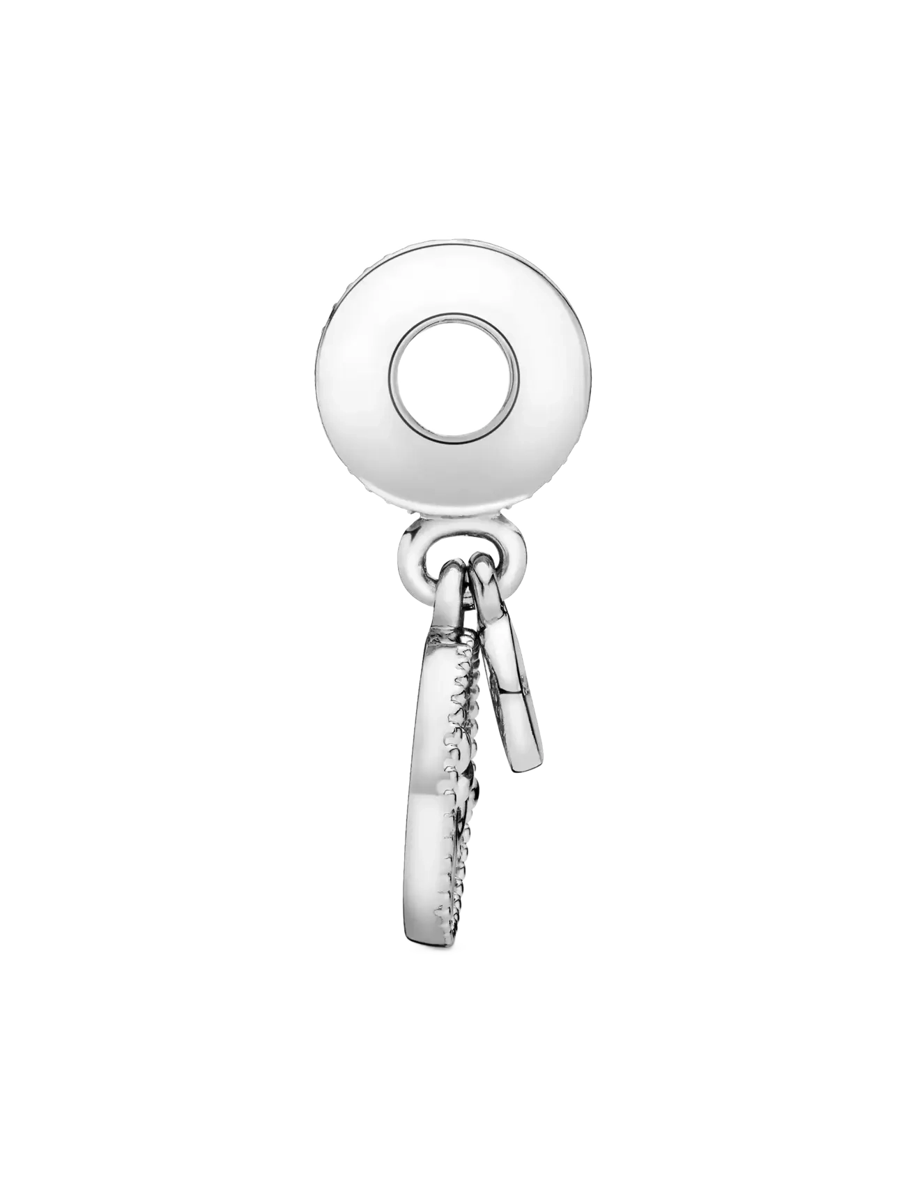 Pandora - Family tree silver dangle with 14k and clear cubic zirconia - pendentifs - clear - 2