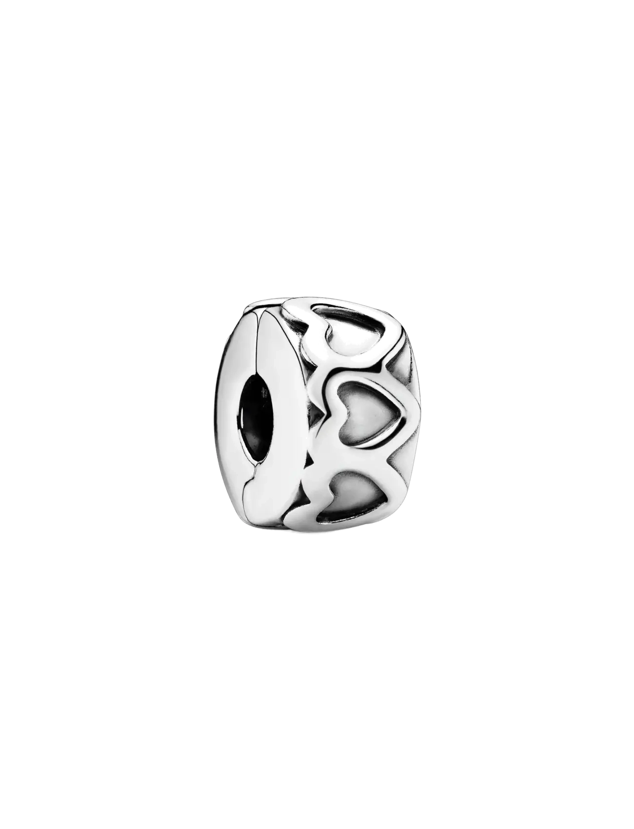Pandora Heart Silver Clip, One Size, Jewellery, Silber - Pendants, Frauen