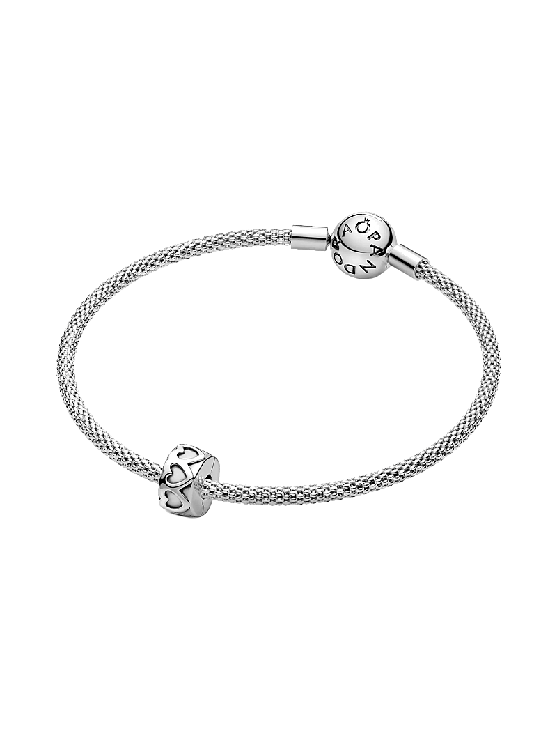 Pandora - Heart silver clip - hängen & berlocker - no color - 2