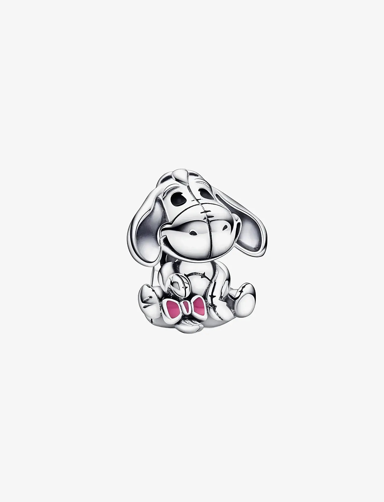 Pandora - Disney Eyore sterling silver charm with pink and black enamel - vedhæng - multicolor - 1