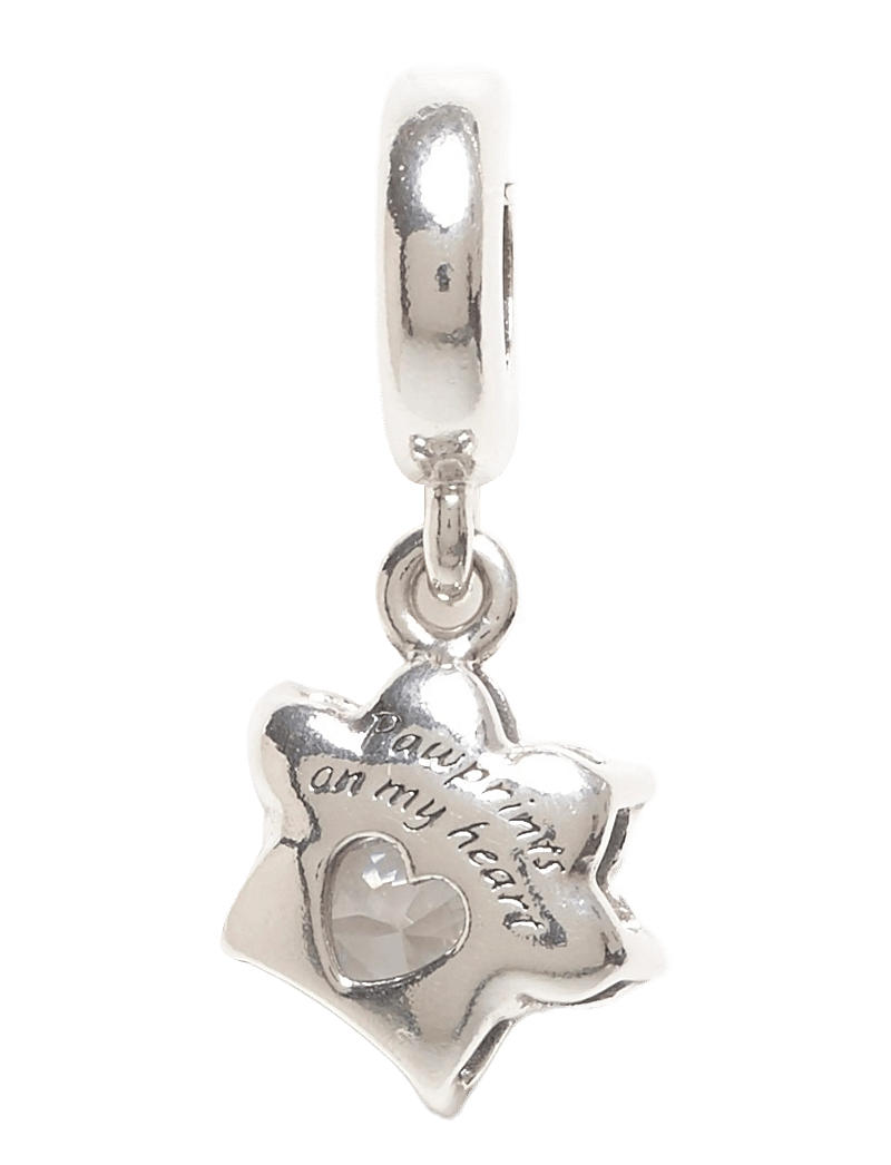 Pandora - Paw sterling silver dangle with clear cubic zirconia - anhänger - clear - 1