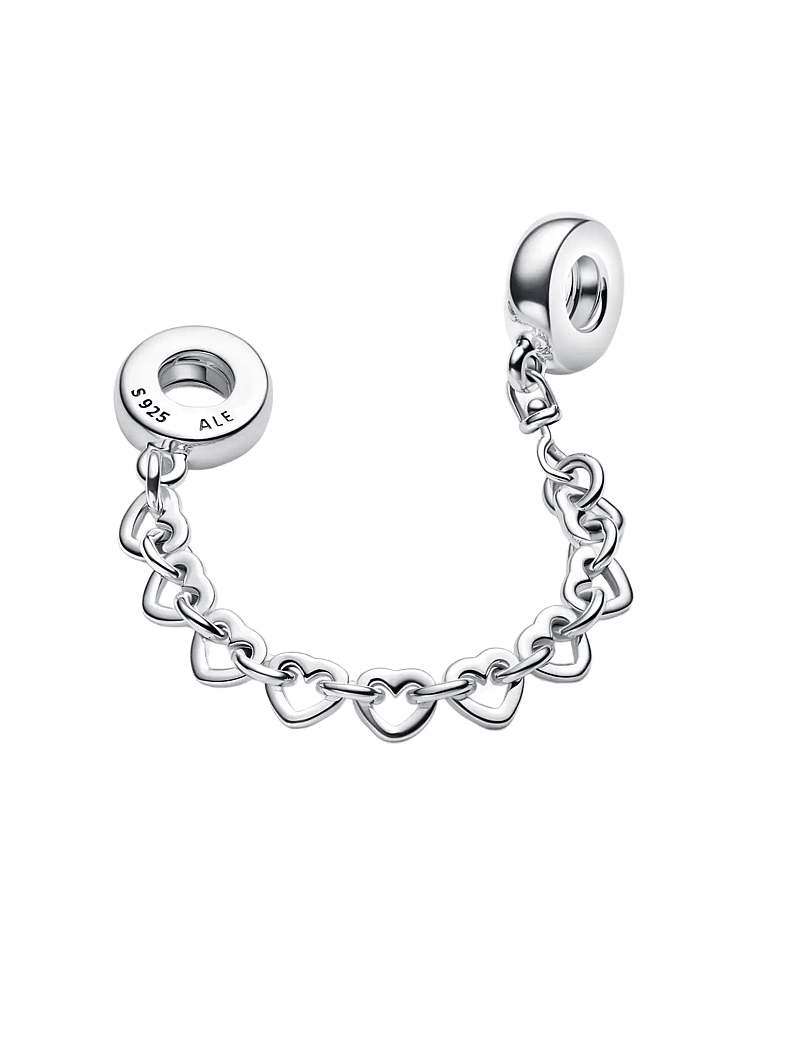 Pandora - Sterling silver safety chain - anhänger - no color - 2