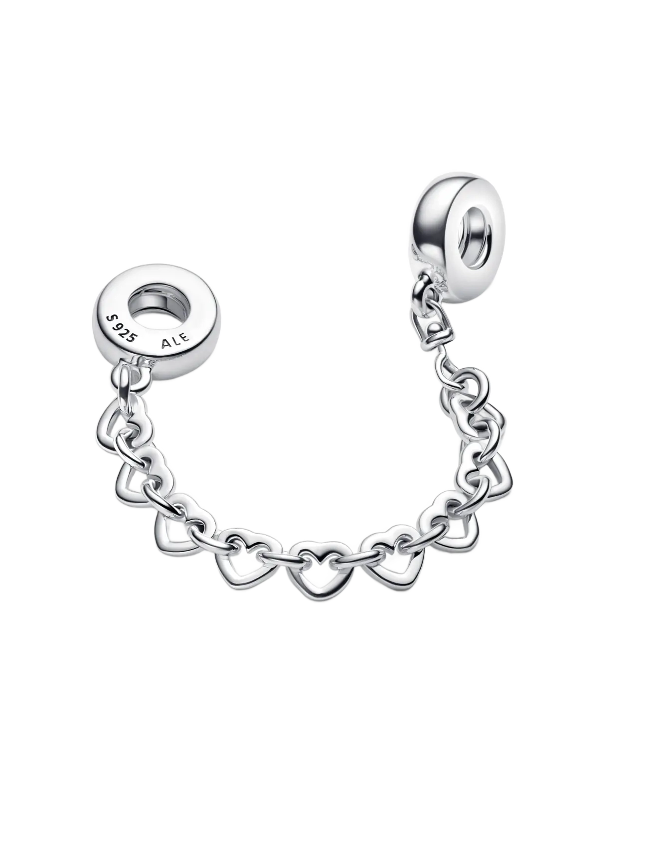 Pandora - Sterling silver safety chain - hängen & berlocker - no color - 2