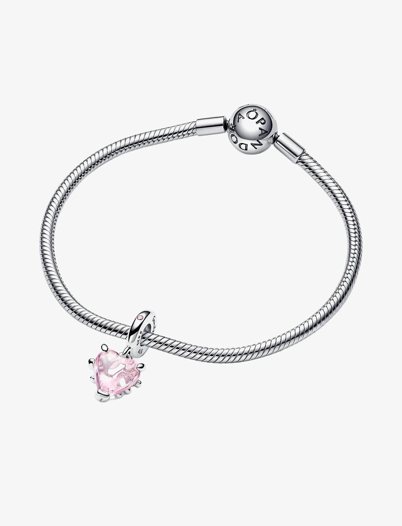 Pandora - Family tree sterling silver dangle with fancy fairy tale pink cubic zirconia and rose shadow pink cr - anhänger - pink - 3