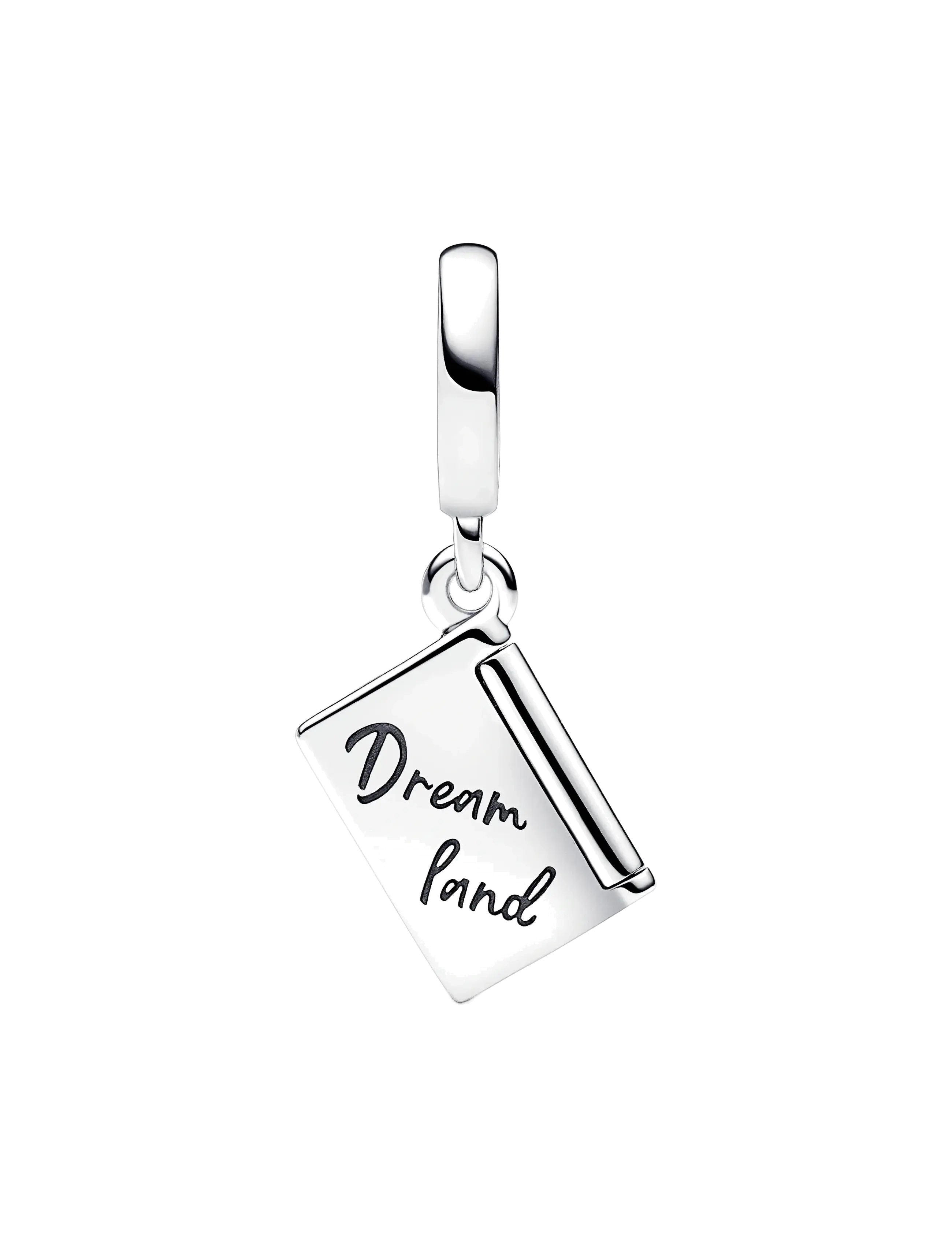Pandora - Passport sterling silver dangle with clear cubic zirconia and shaded blue enamel - pendentifs - blue - 2