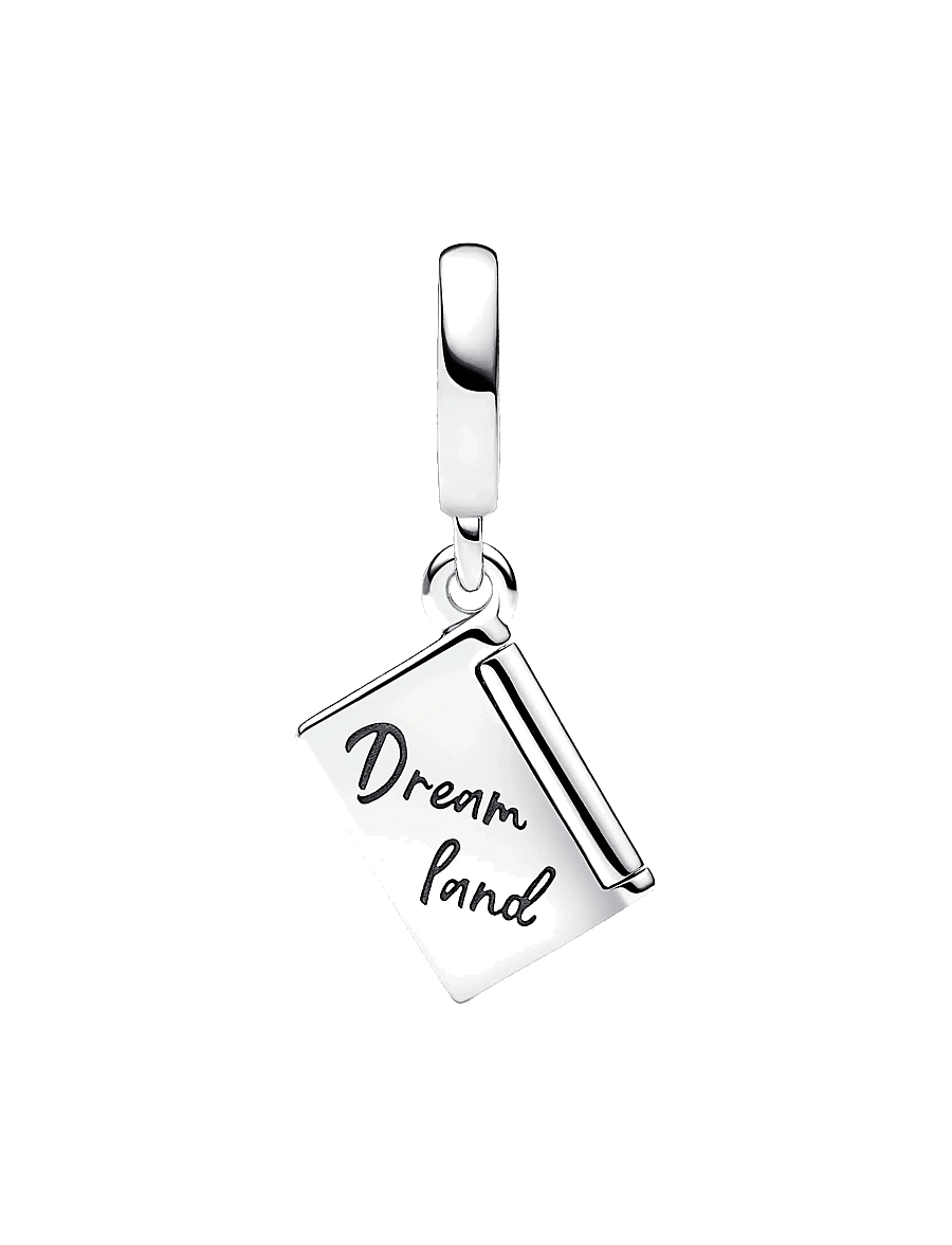 Pandora - Passport sterling silver dangle with clear cubic zirconia and shaded blue enamel - pendentifs - blue - 2