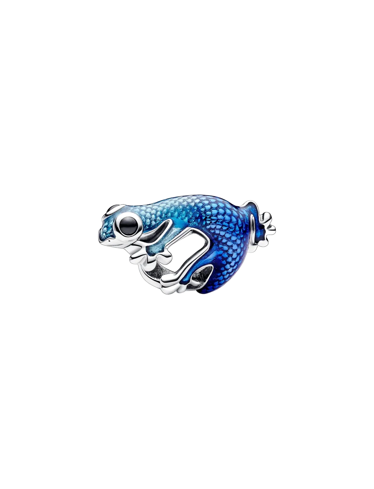 Pandora Metallic Blue Gecko Charm - Charms - BLUE / blue