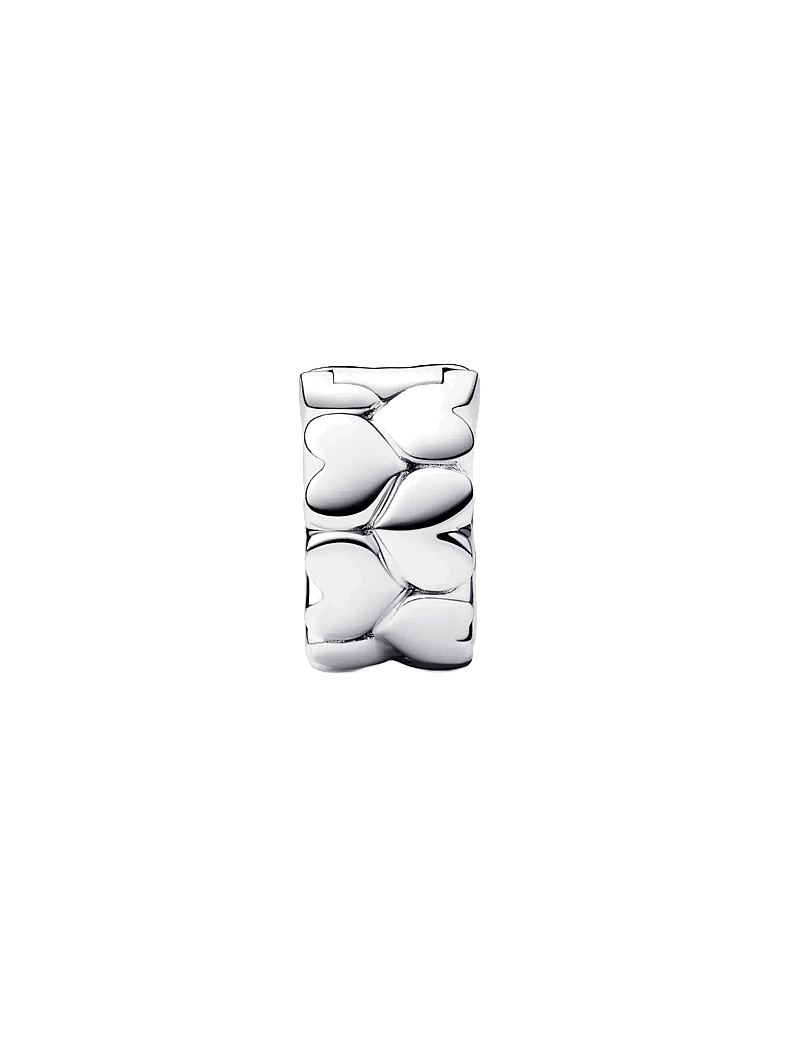 Pandora - Hearts sterling silver clip - anhänger - no color - 2
