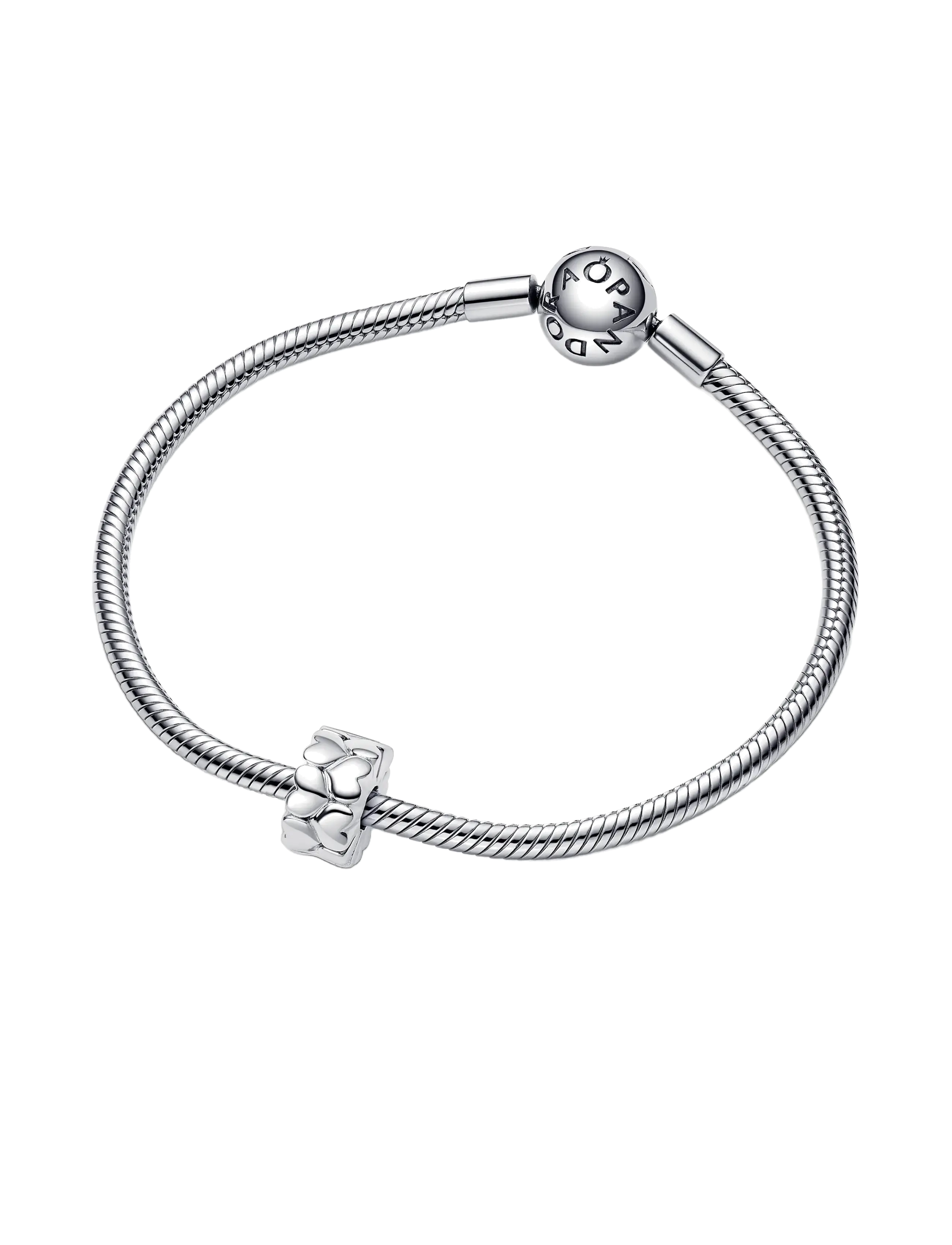 Pandora - Hearts sterling silver clip - pendentifs - no color - 3