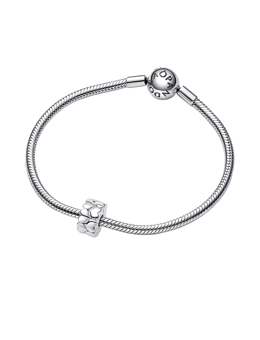 Pandora - Hearts sterling silver clip - pendentifs - no color - 3