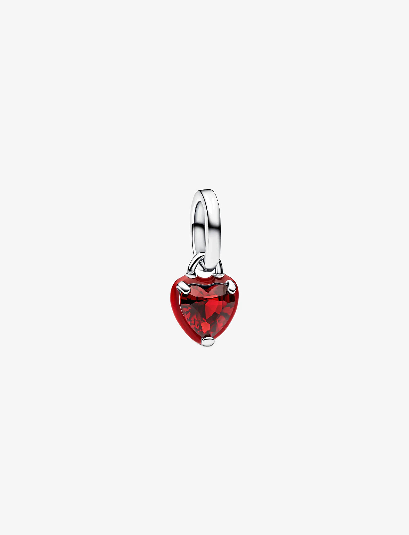 Pandora - Red Chakra Heart Mini Dangle Charm - red - 1