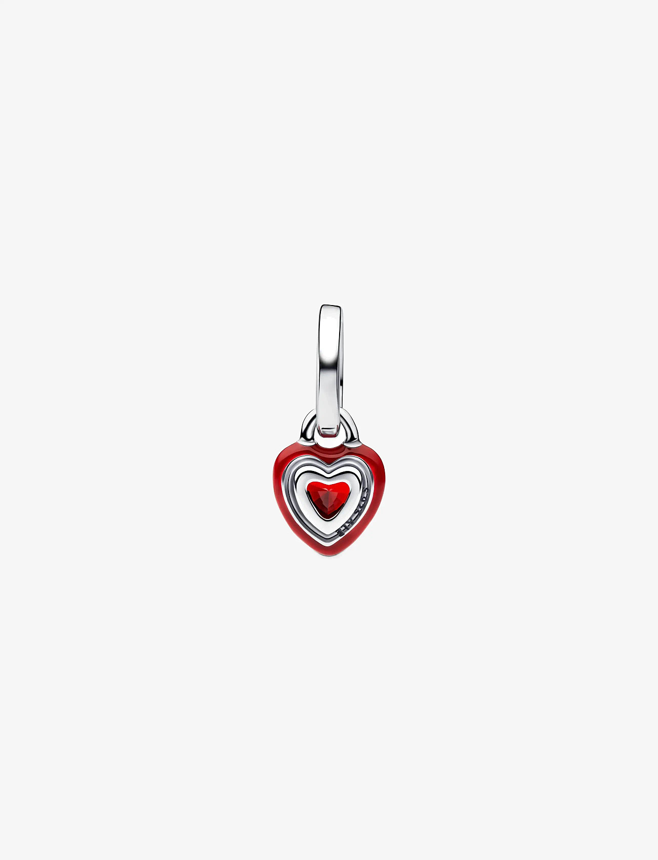 Pandora - Red Chakra Heart Mini Dangle Charm - red - 2