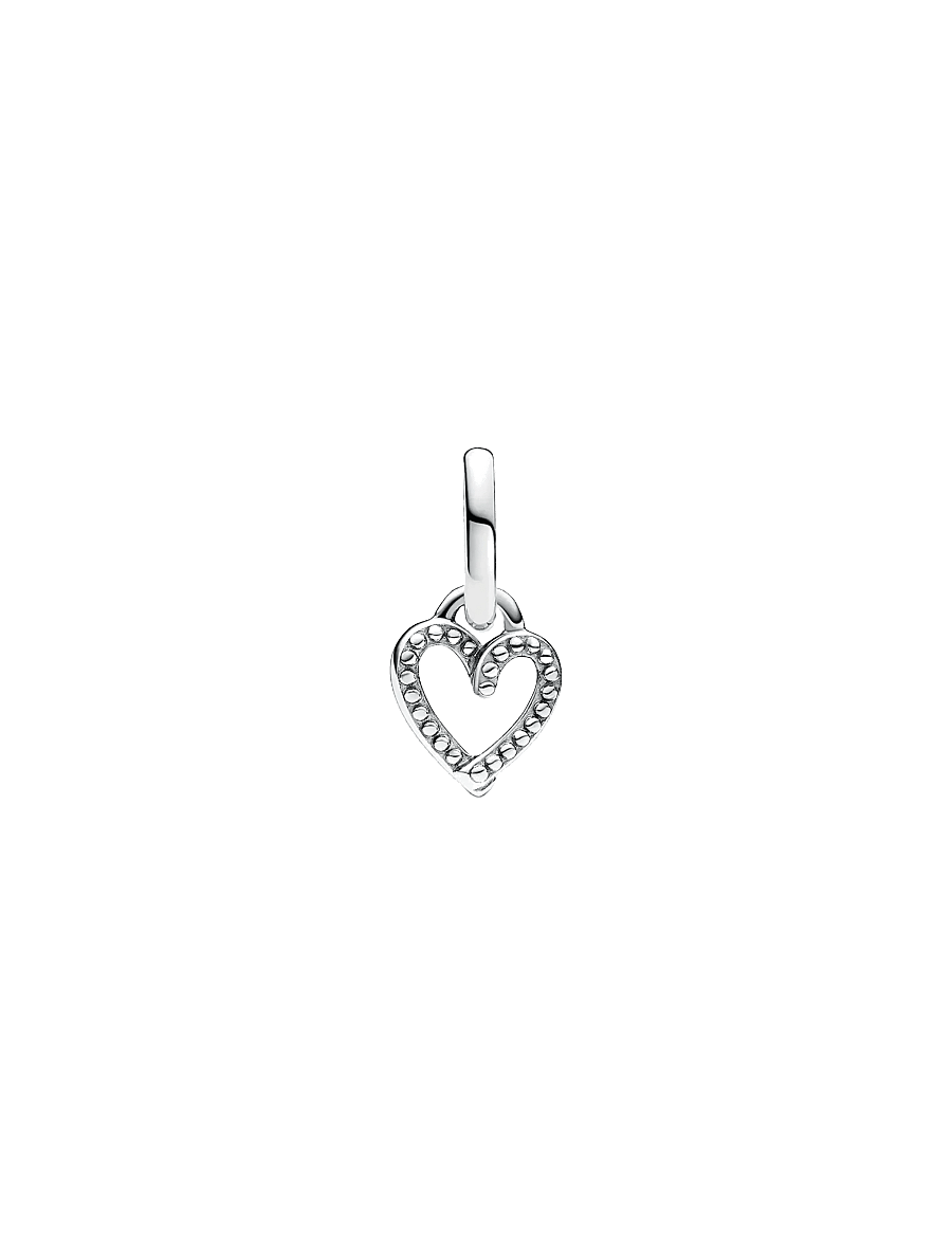 Pandora - Heart sterling silver mini dangle - anhänger - no color - 1