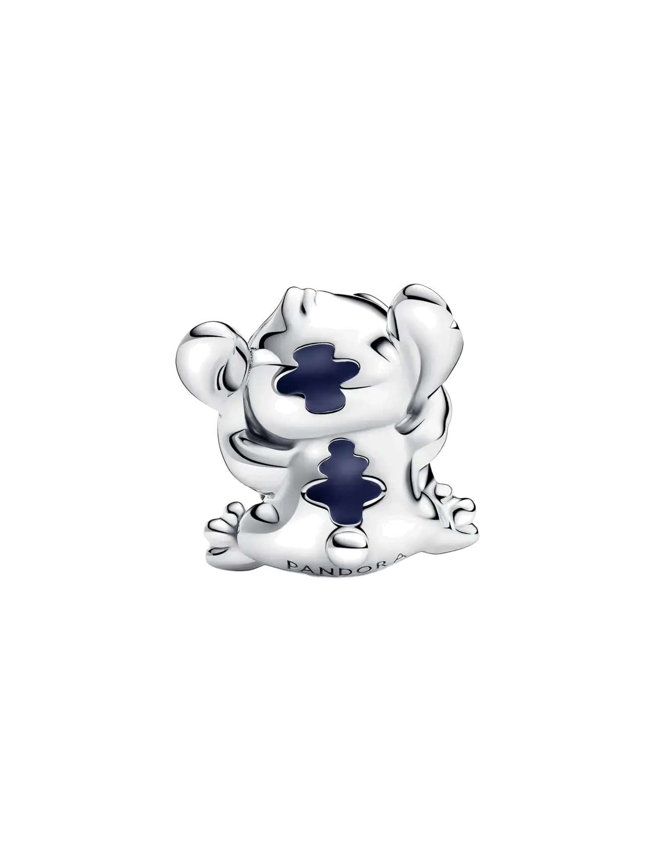 Pandora - Disney Stitch birthday cake sterling silver charm with pink, purple, blue and black enamel - pendentifs - purple - 2