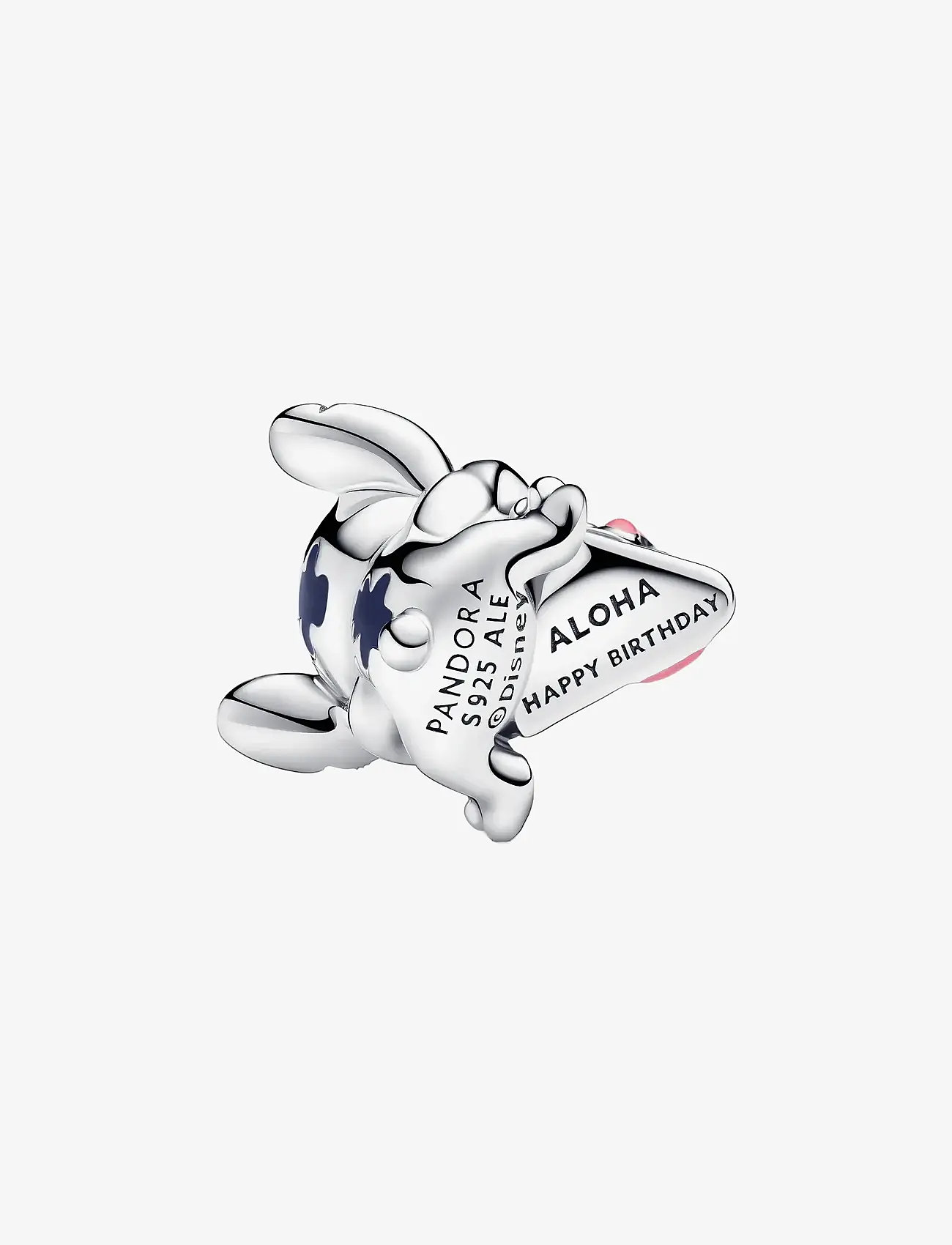 Pandora - Disney Stitch birthday cake sterling silver charm with pink, purple, blue and black enamel - pendants - purple - 3
