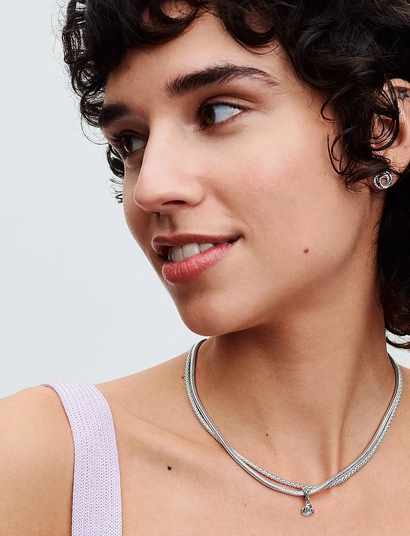 Pandora - Rose sterling silver dangle - anhänger - no color - 4