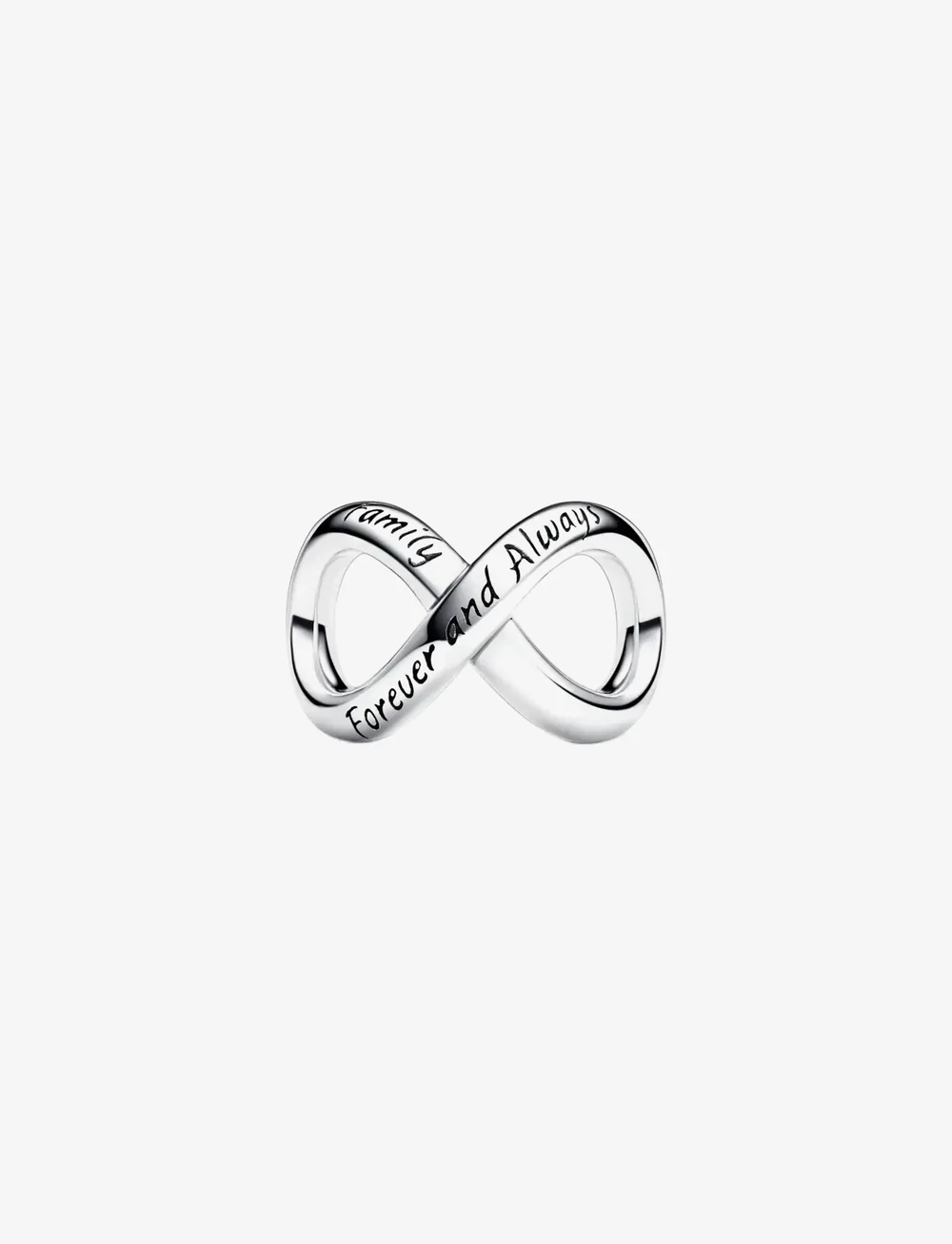 Pandora - Infinity symbol sterling silver charm - anhänger - no color - 0