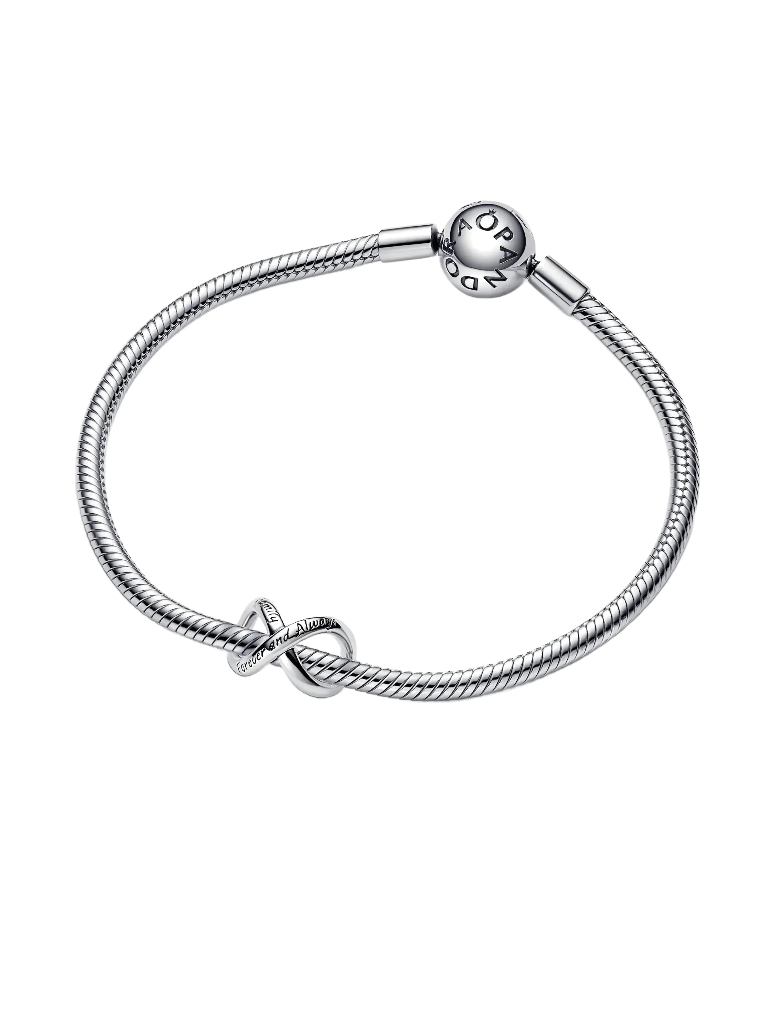 Pandora - Infinity symbol sterling silver charm - hängen & berlocker - no color - 2