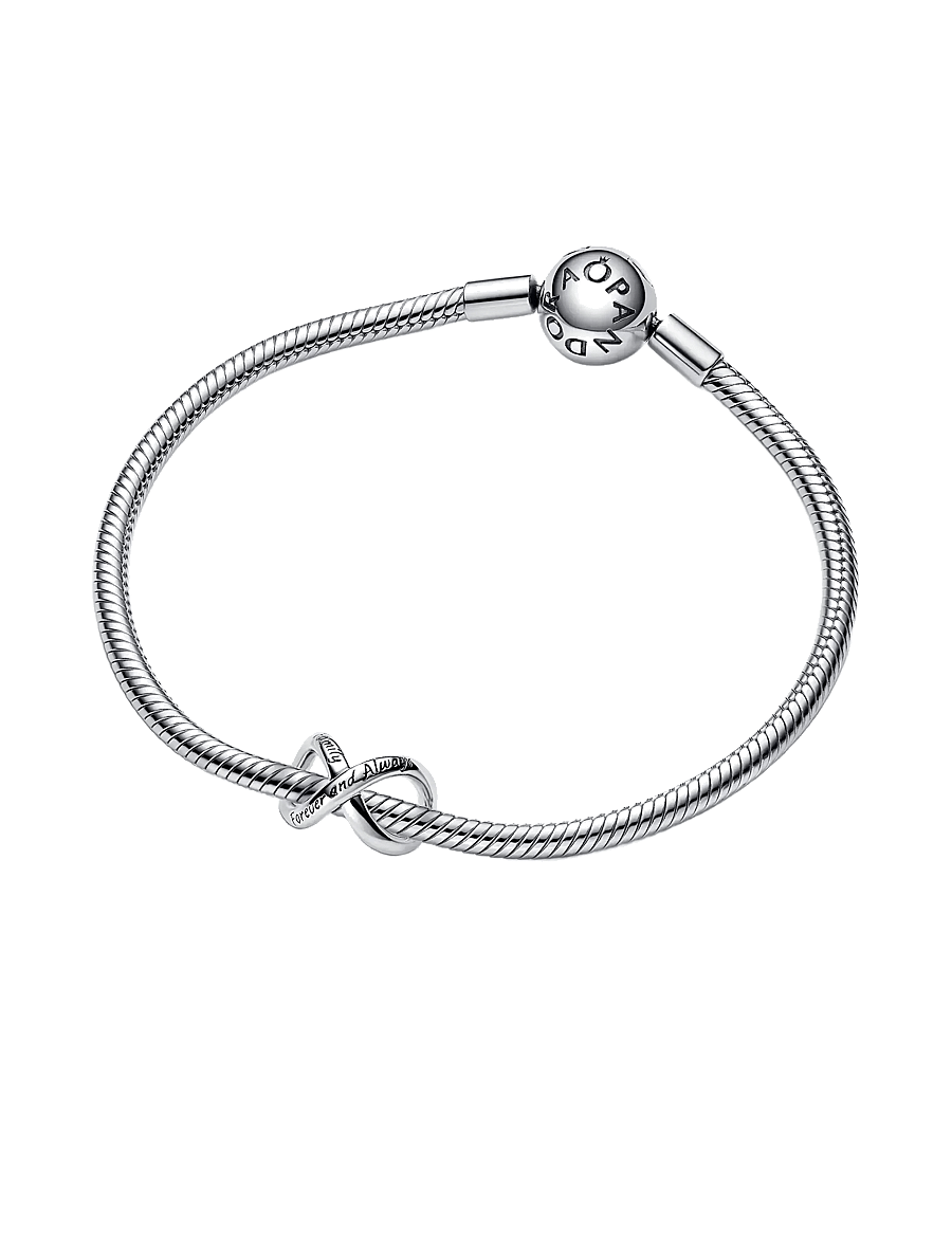 Pandora - Infinity symbol sterling silver charm - anhänger - no color - 2