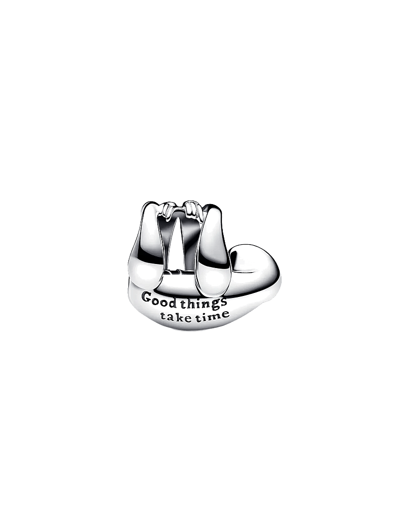Pandora - Sloth sterling silver charm with brown and black enamel - anhänger - black - 2
