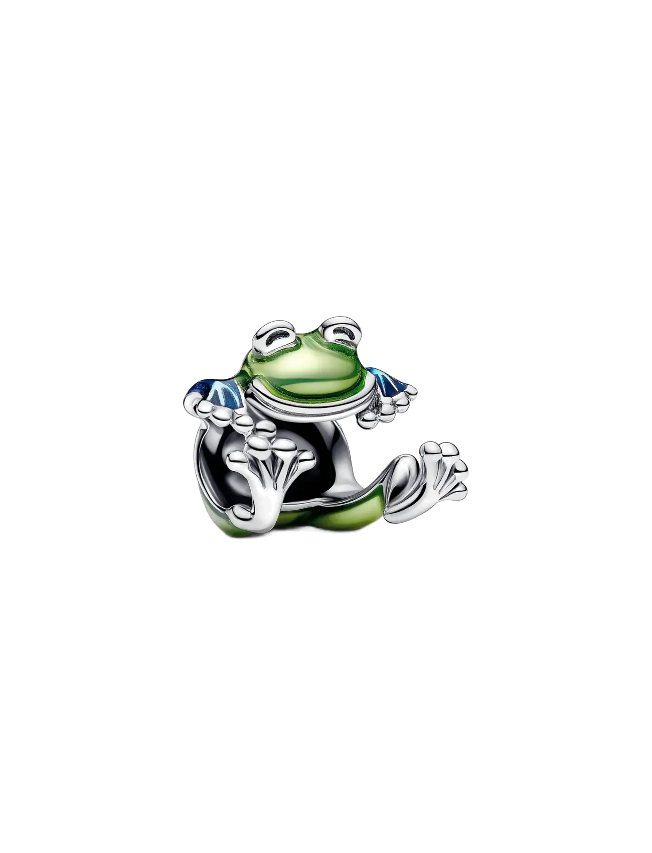 Pandora - Climbing Frog Charm - pendentifs - green - 1