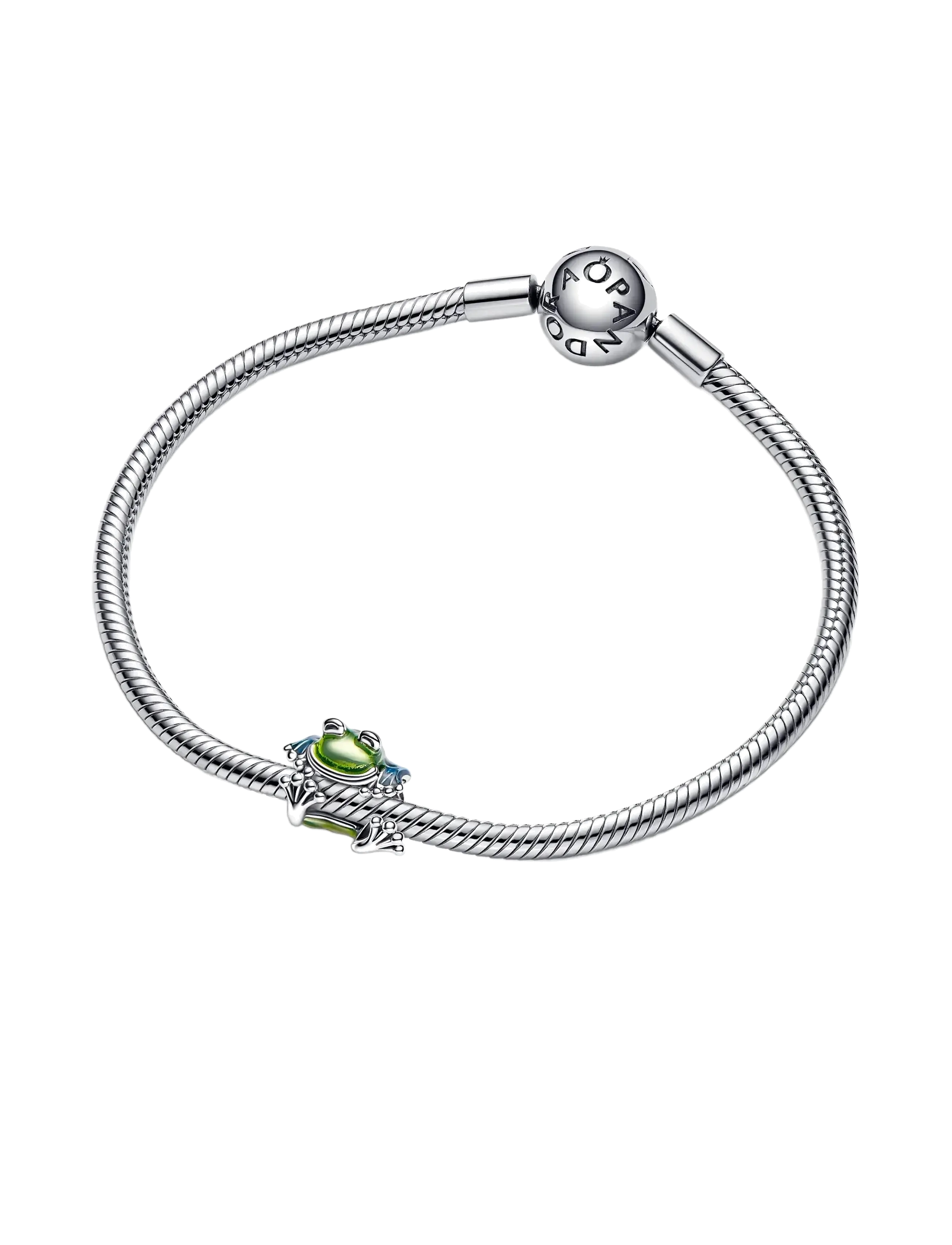 Pandora - Climbing Frog Charm - pendentifs - green - 2