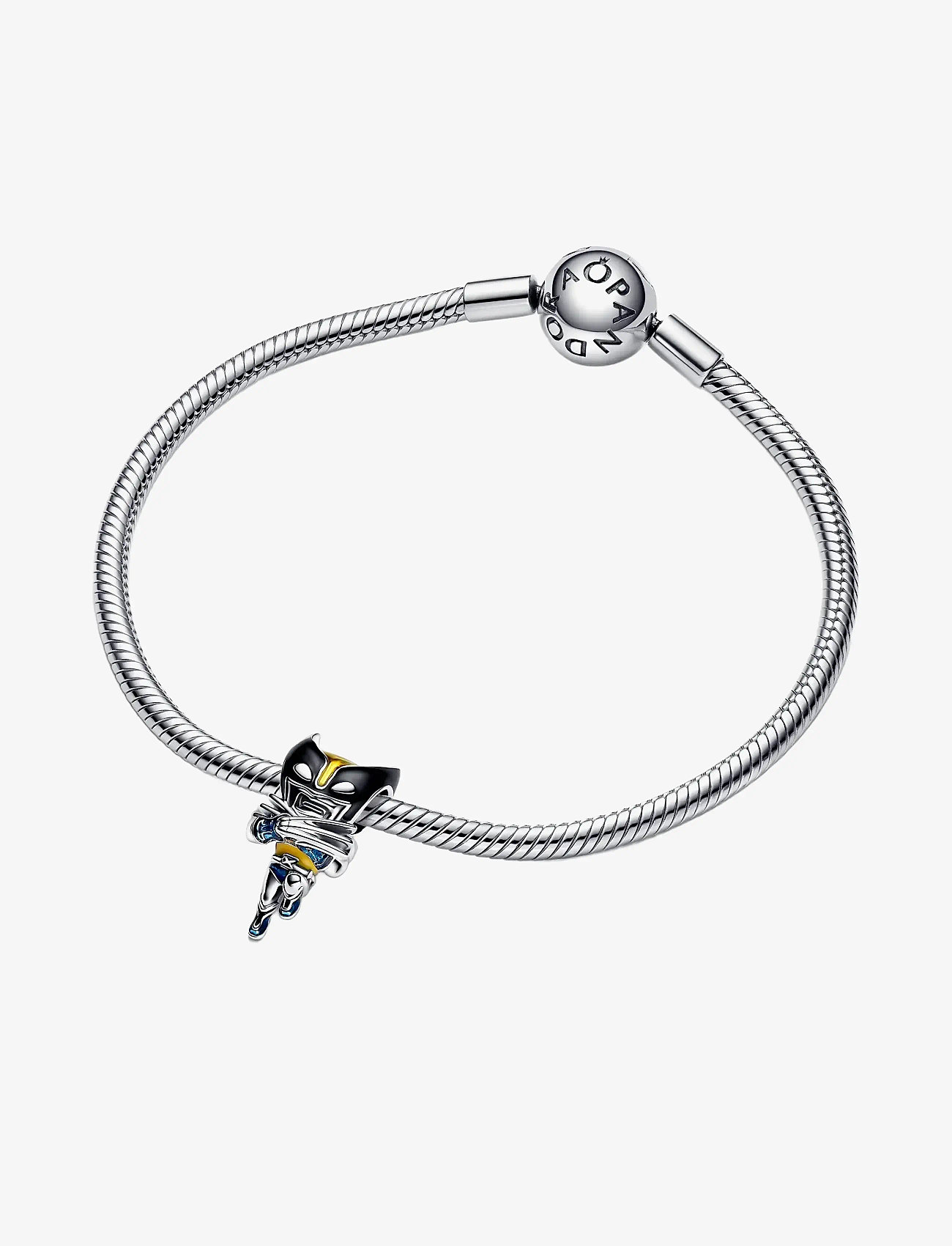 Pandora - Marvel Wolverine sterling silver charm with black, yellow and blue enamel - hängen & berlocker - multicolor - 3