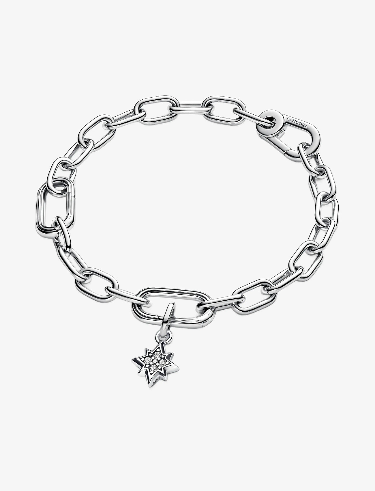 Pandora - Star sterling silver mini dangle with clear cubic zirconia - pendants - clear - 3