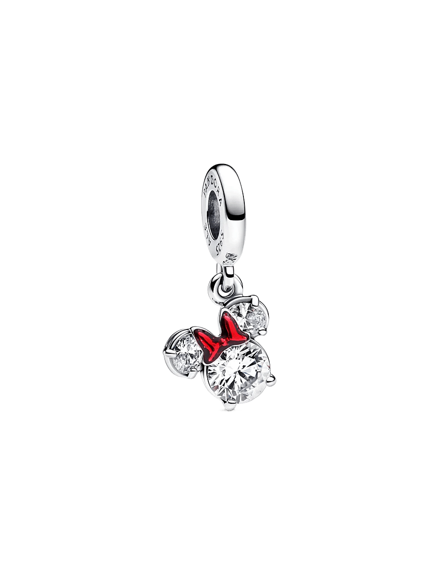 Pandora - Disney Minnie Mouse Silhouette Dangle Charm - anhänger - red - 1