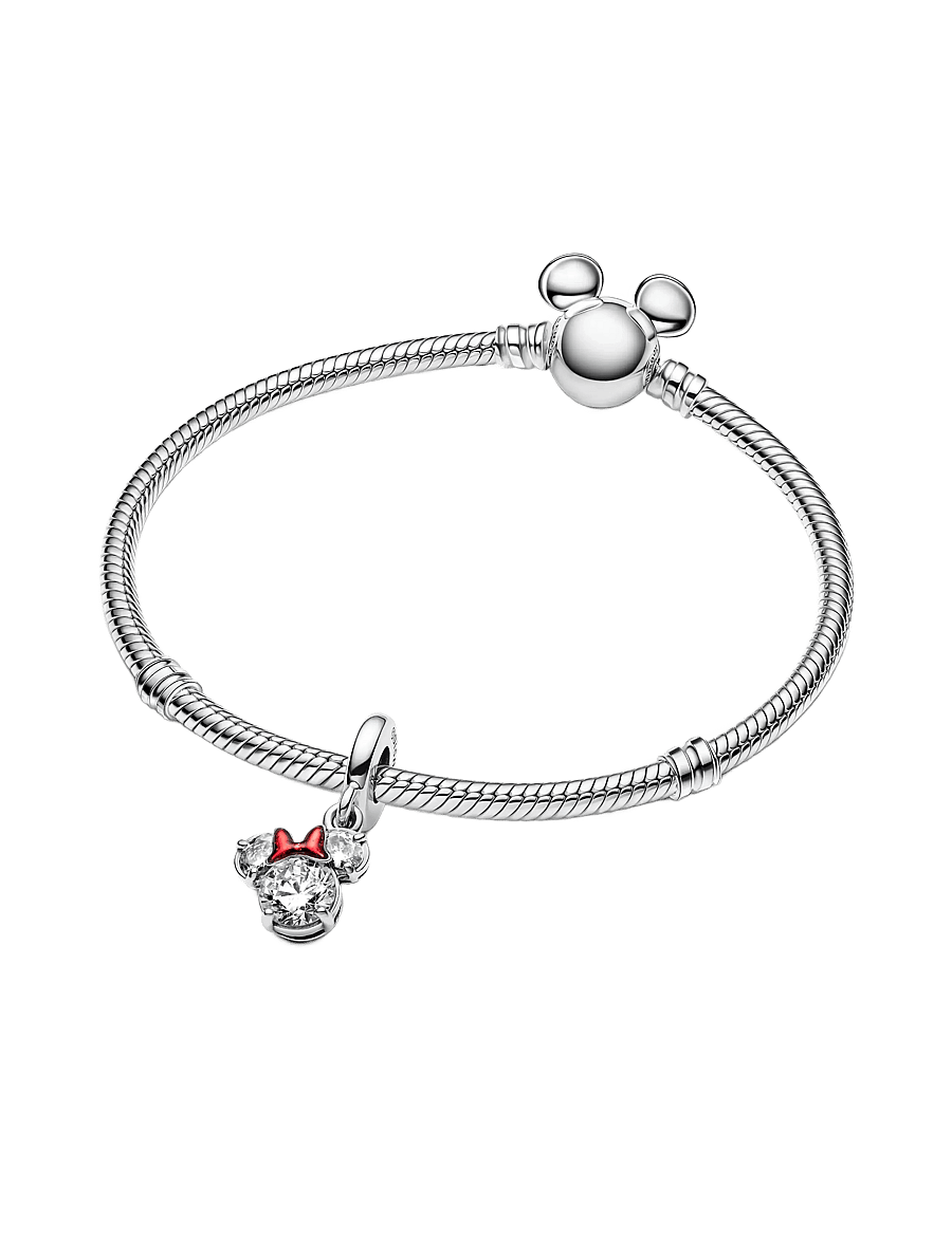 Pandora - Disney Minnie Mouse Silhouette Dangle Charm - anhänger - red - 3