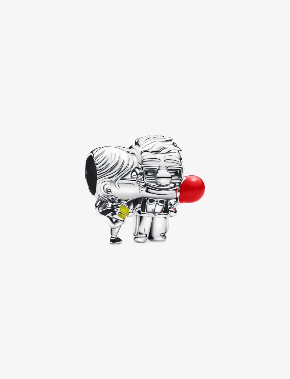 Pandora - Disney Up Carl & Ellie sterling silver charm with red, black and yellow enamel - ripatsid - red - 1