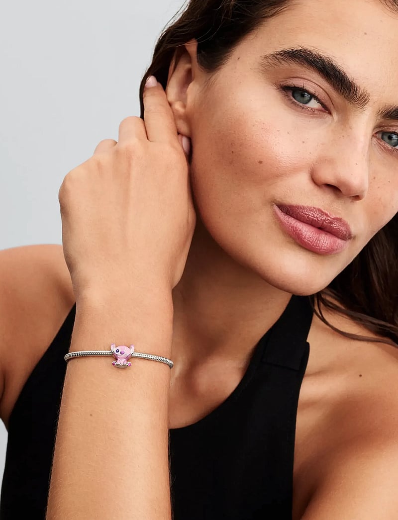 Pandora - Disney Angel sterling silver charm with purple and pink enamel - hängen & berlocker - pink - 0