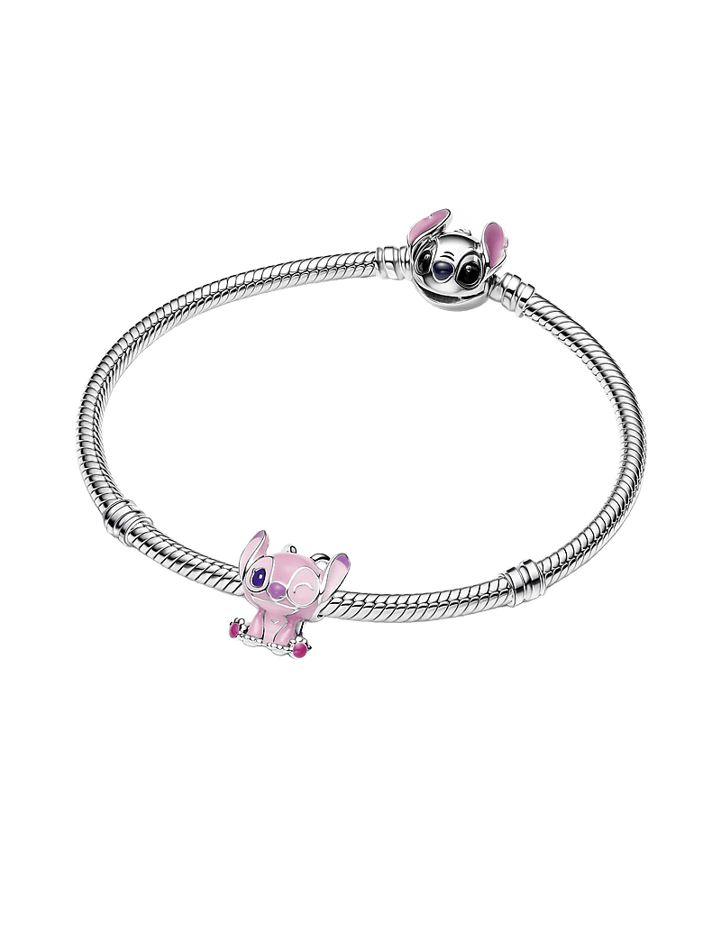 Pandora - Disney Angel sterling silver charm with purple and pink enamel - hängen & berlocker - pink - 3